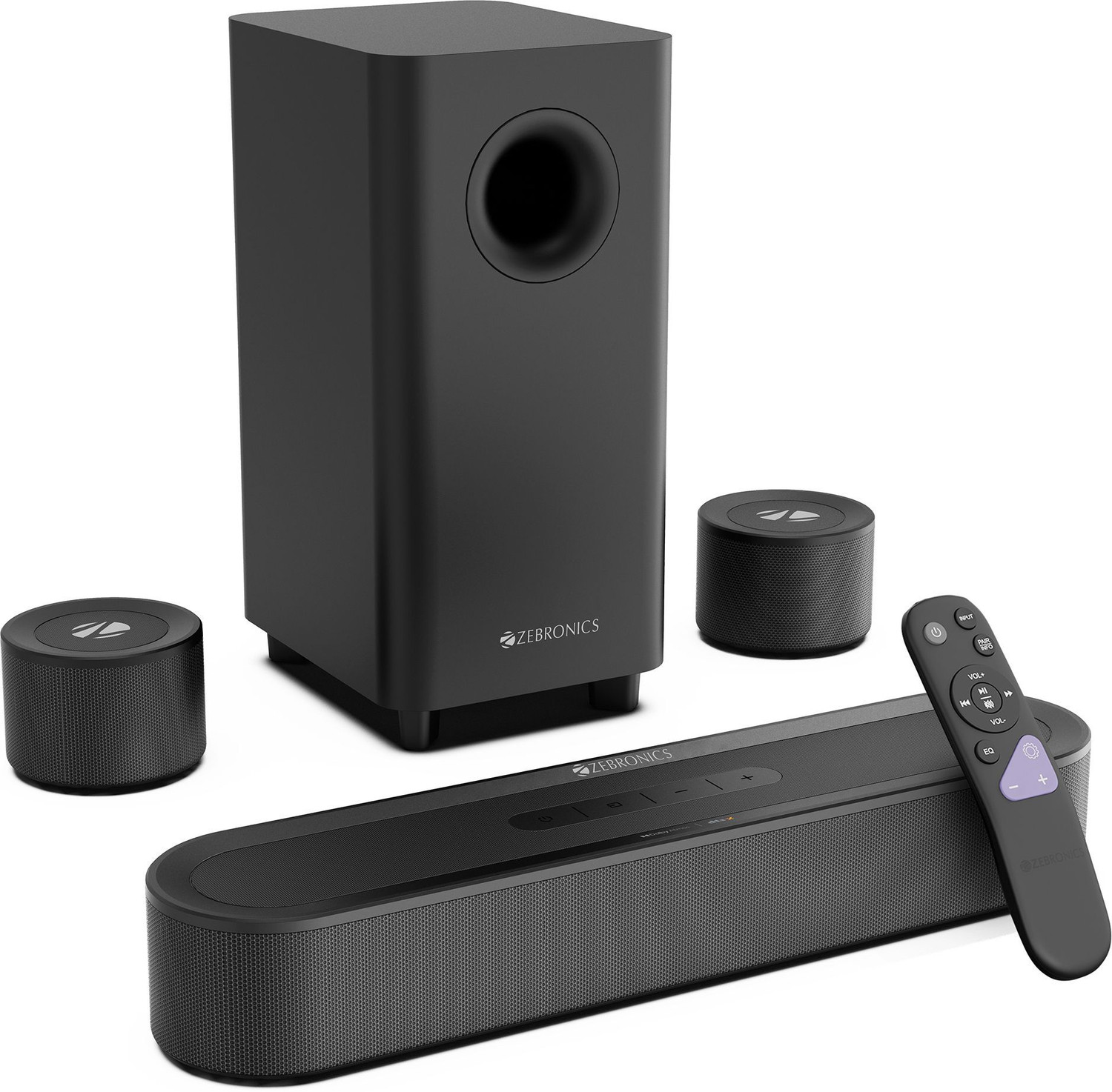 ZEBRONICS ZEB-SBSPK C28 (Zeb-Juke Bar 9710 C) 550 W Bluetooth Soundbar