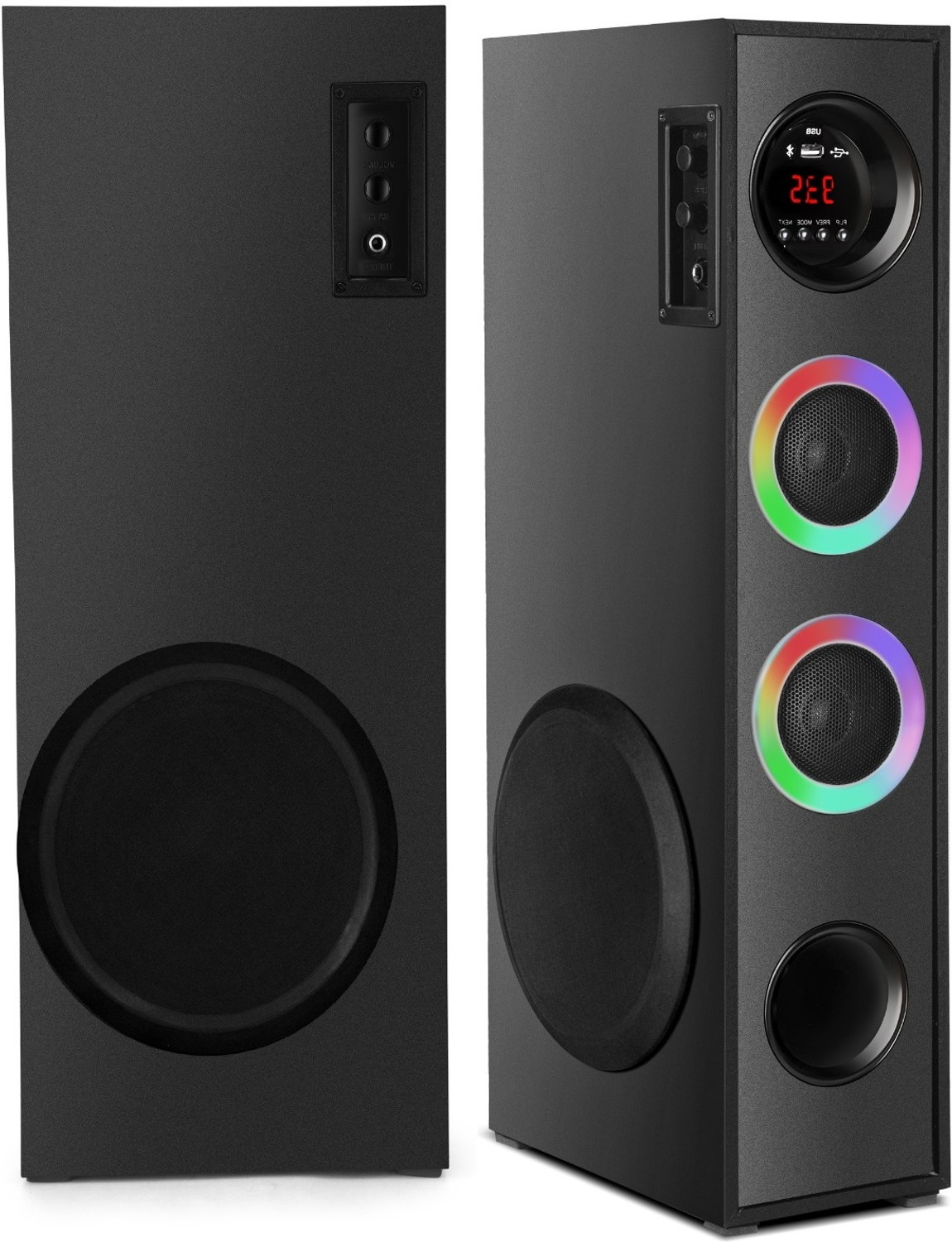 liluns Dj Sound Music System 100W Bluetooth Tower - Image 1