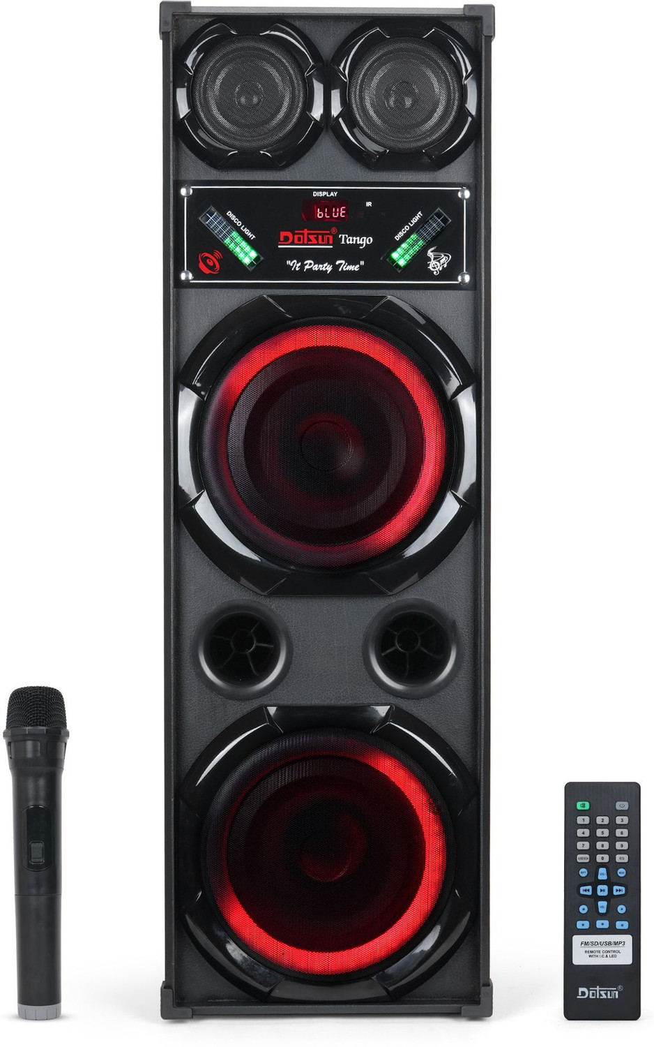 Buy Dotsun Tango 10" Double Woofer Bluetooth Tower Speaker - Image 1