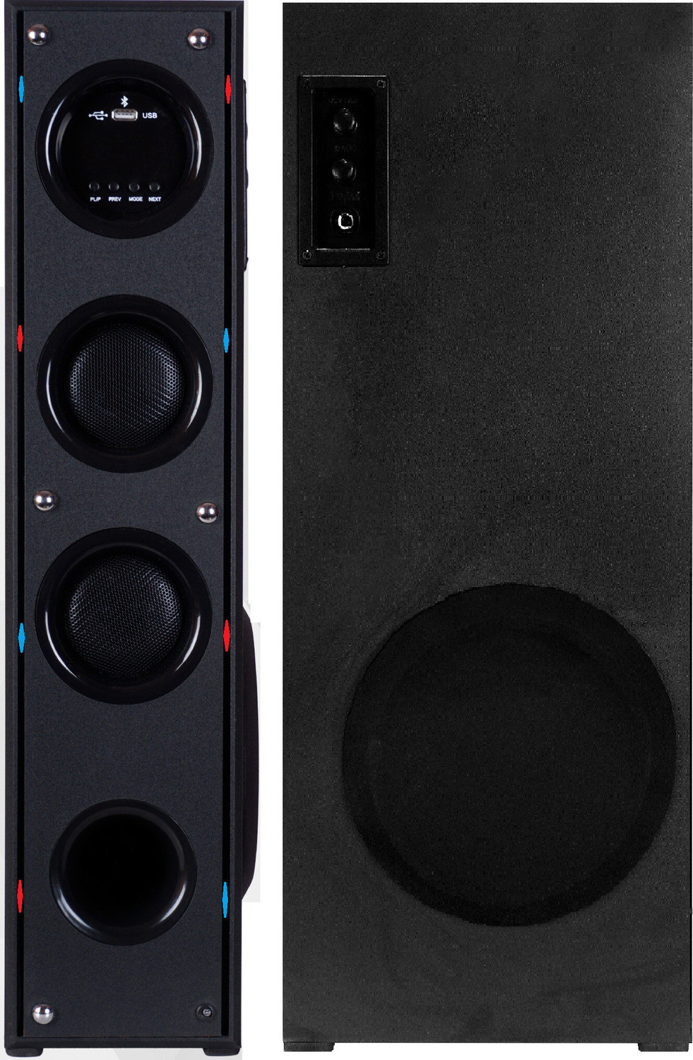 Image of TRONICA 1501 55 W Bluetooth Home Audio Speaker (Black, 2.1 Channel)