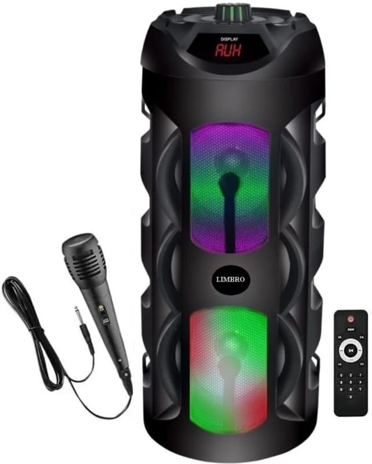 Image of T-Series S8B Professional Audio Mobile Amplifier & Portable Trolley Wireless Bluetooth Home Theatre (Black, 2.0 Channel)