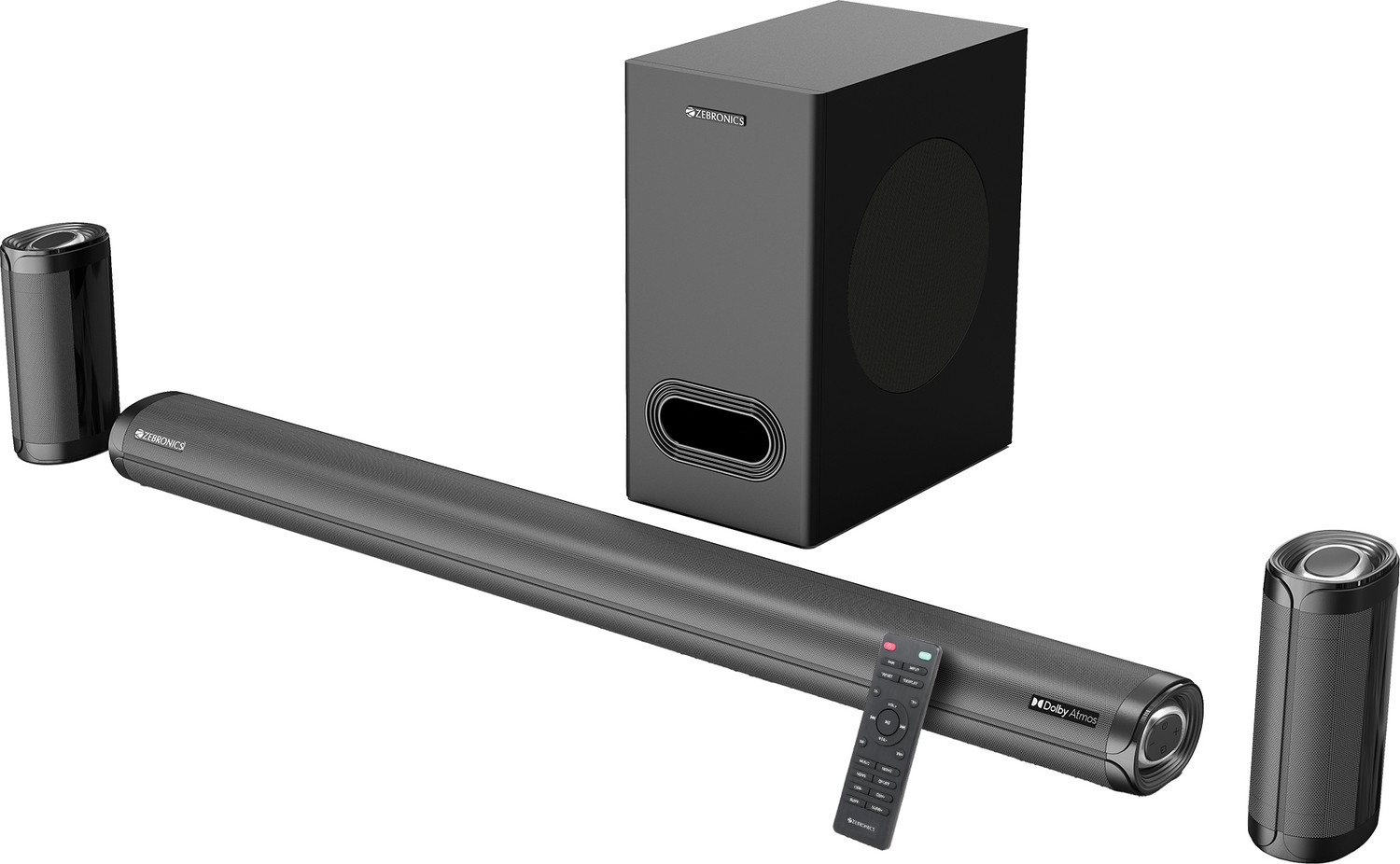 ZEBRONICS Juke Bar 9700 Pro 525W 5.1CH Dolby Atmos Soundbar - Image 1