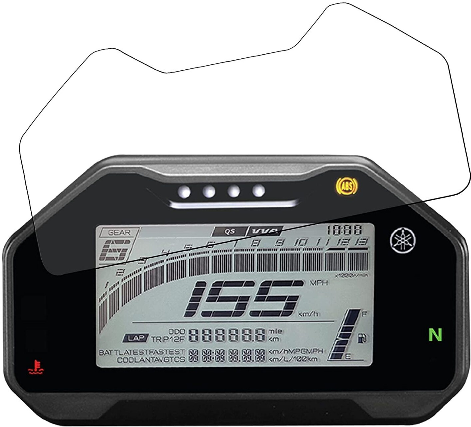 Image of Joule Universal Digital Speedometer for Passion Pro i3S BS4 Digital Speedometer (Hero Passion Pro)