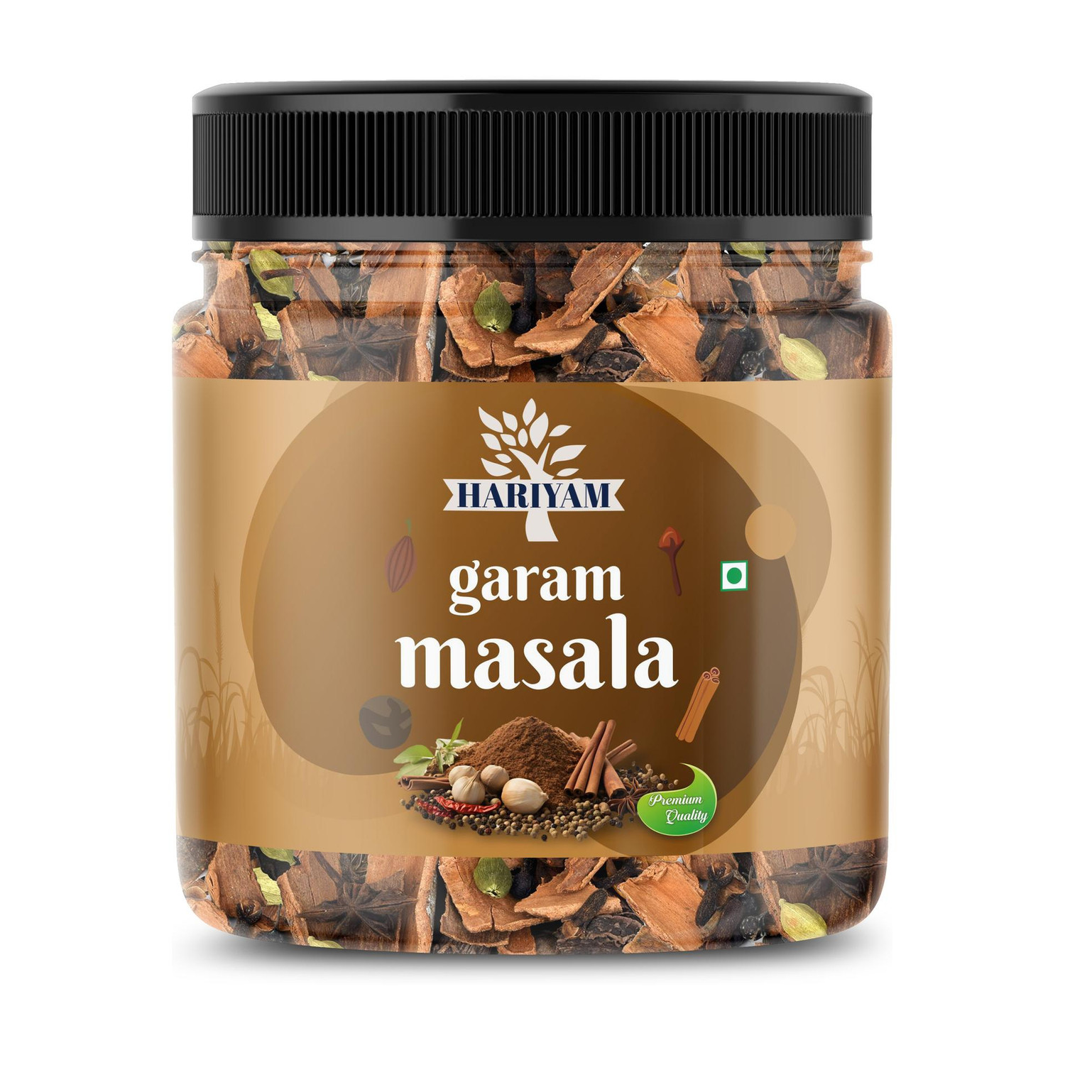 Image of HARIYAM Premium Whole Gram Masala | Mix of 13 Spices | Sabut Garam Masala | (200 g)