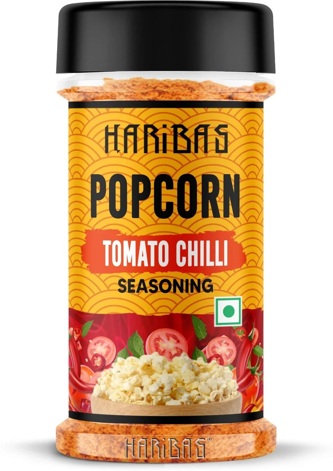Image of HARIBAS Pack of 5 Popcorn Seasoning Powder 50gm each 5 Flavour (250 g)