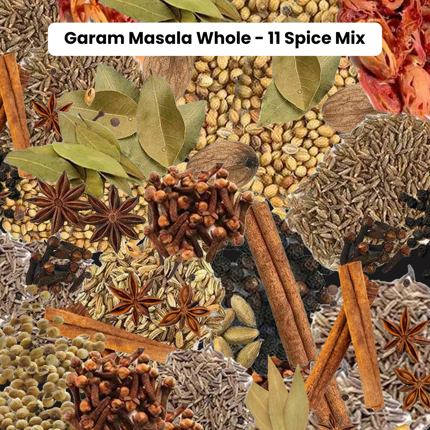 Image of CHUKDE Garam Masala Whole | Blend of 13 Spices Mix (200 g)