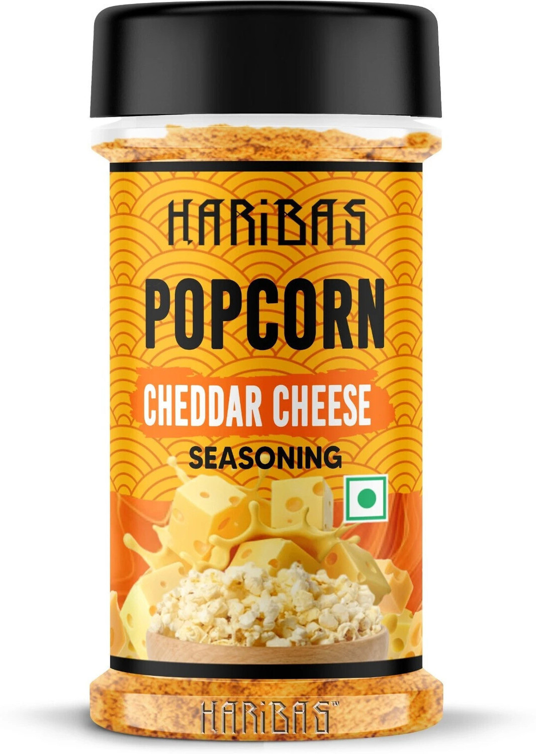 Image of HARIBAS Pack of 5 Popcorn Seasoning Powder 50gm each 5 Flavour (250 g)