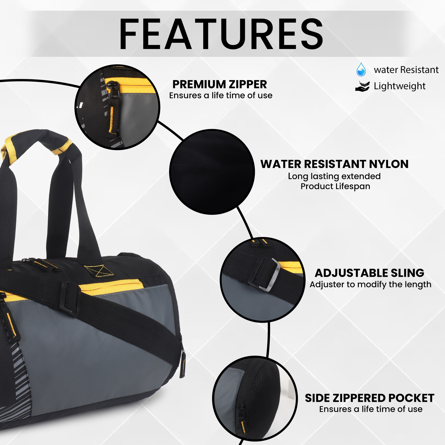 Image of MONVELLI Sweat In Style (Kit Bag)
