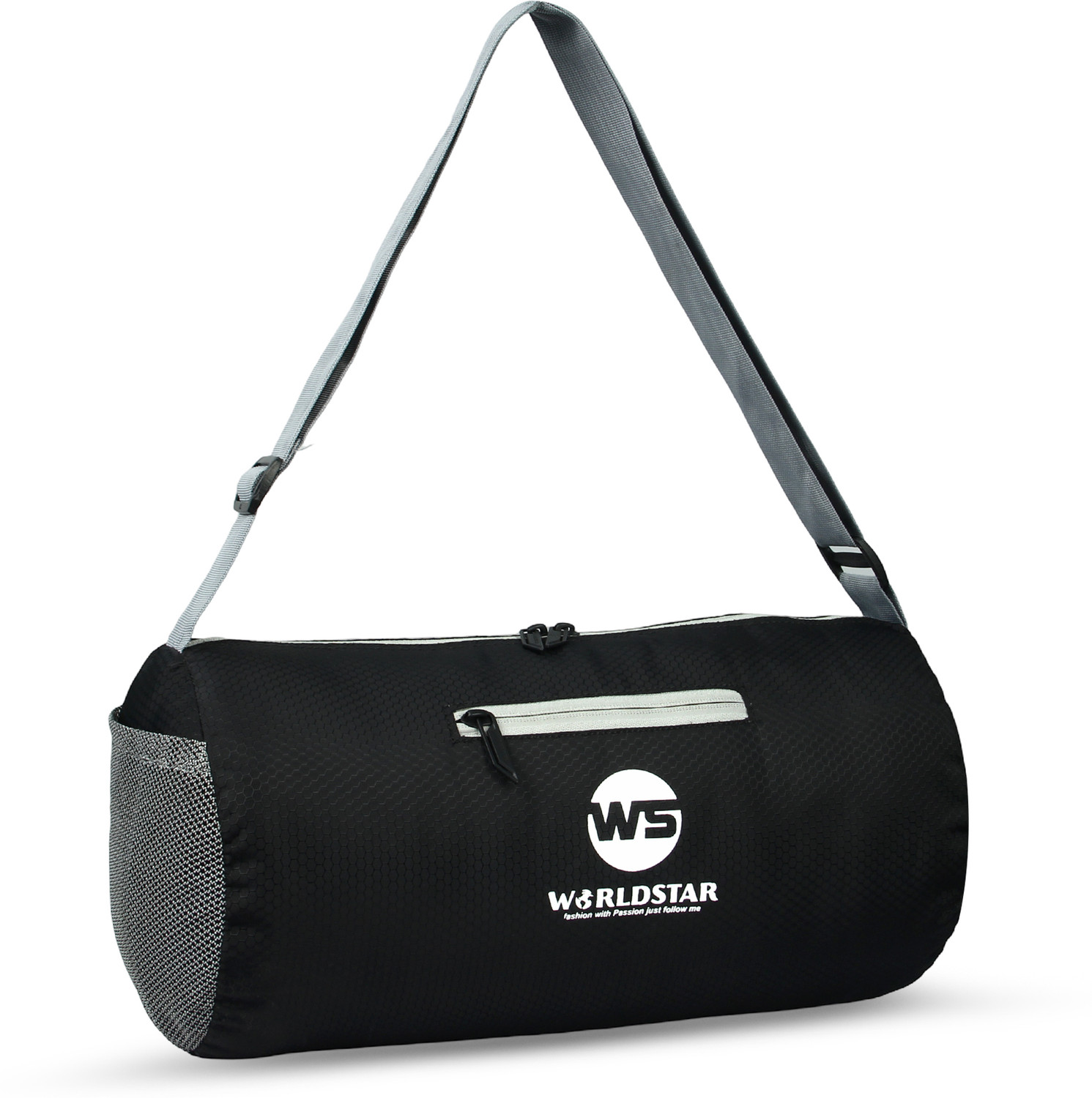 Image of Sfane Men & Women Good Vibes Black Gym Bags , Sports Duffle Bag. (Black, Kit Bag)