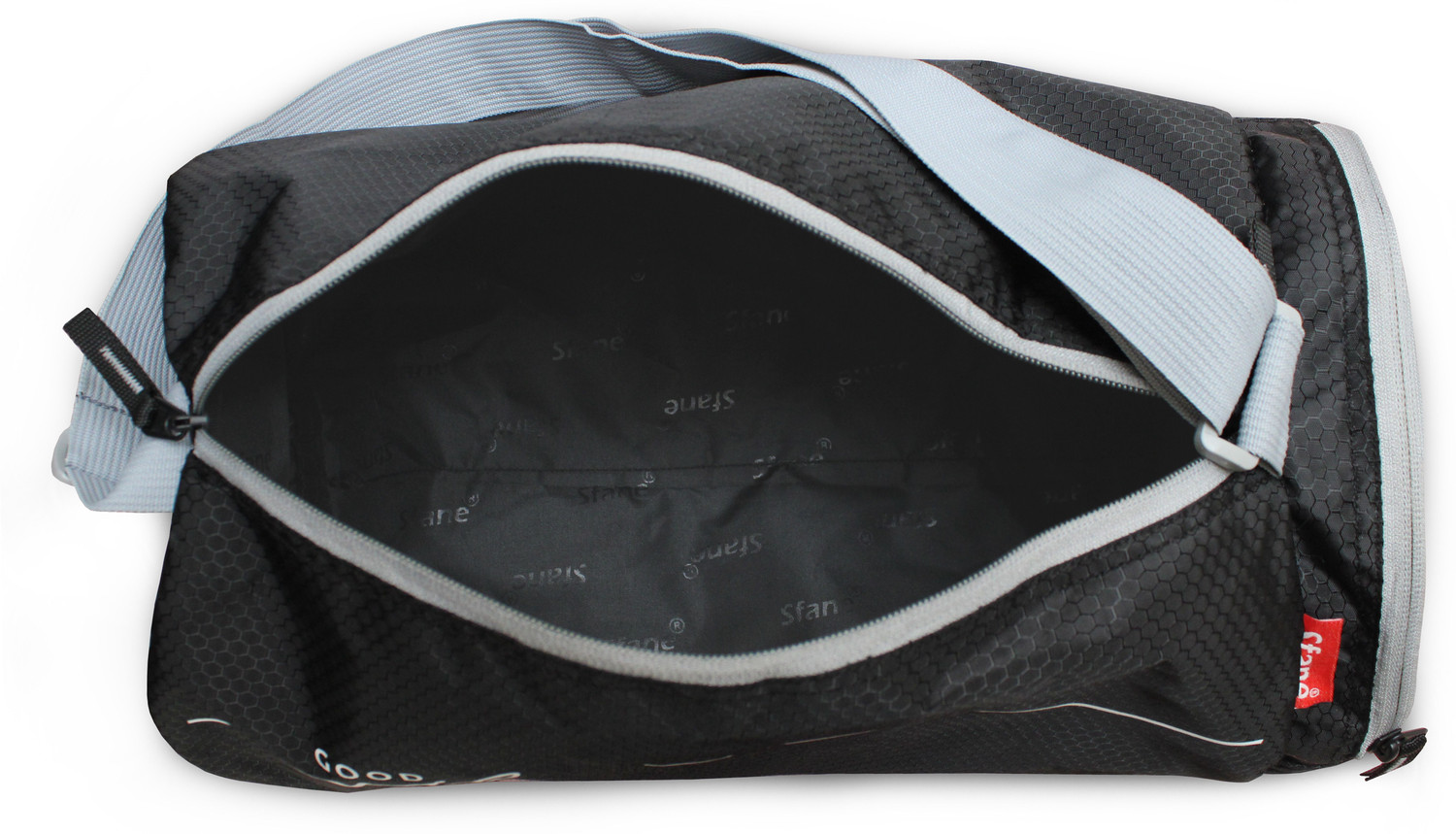 Image of Sfane Men & Women Good Vibes Black Gym Bags , Sports Duffle Bag. (Black, Kit Bag)