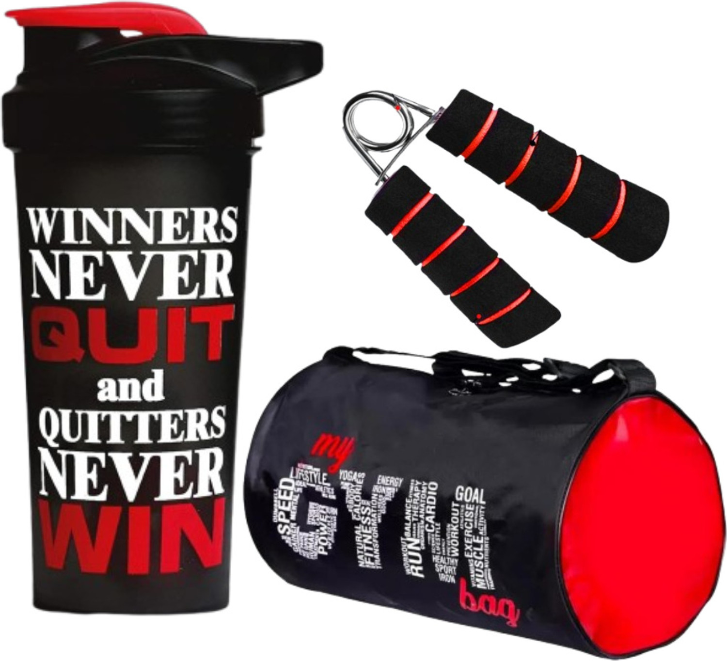 Image of Rihaanfit Gym Combo Set 20 KG Fitness Accessory Kit Kit
