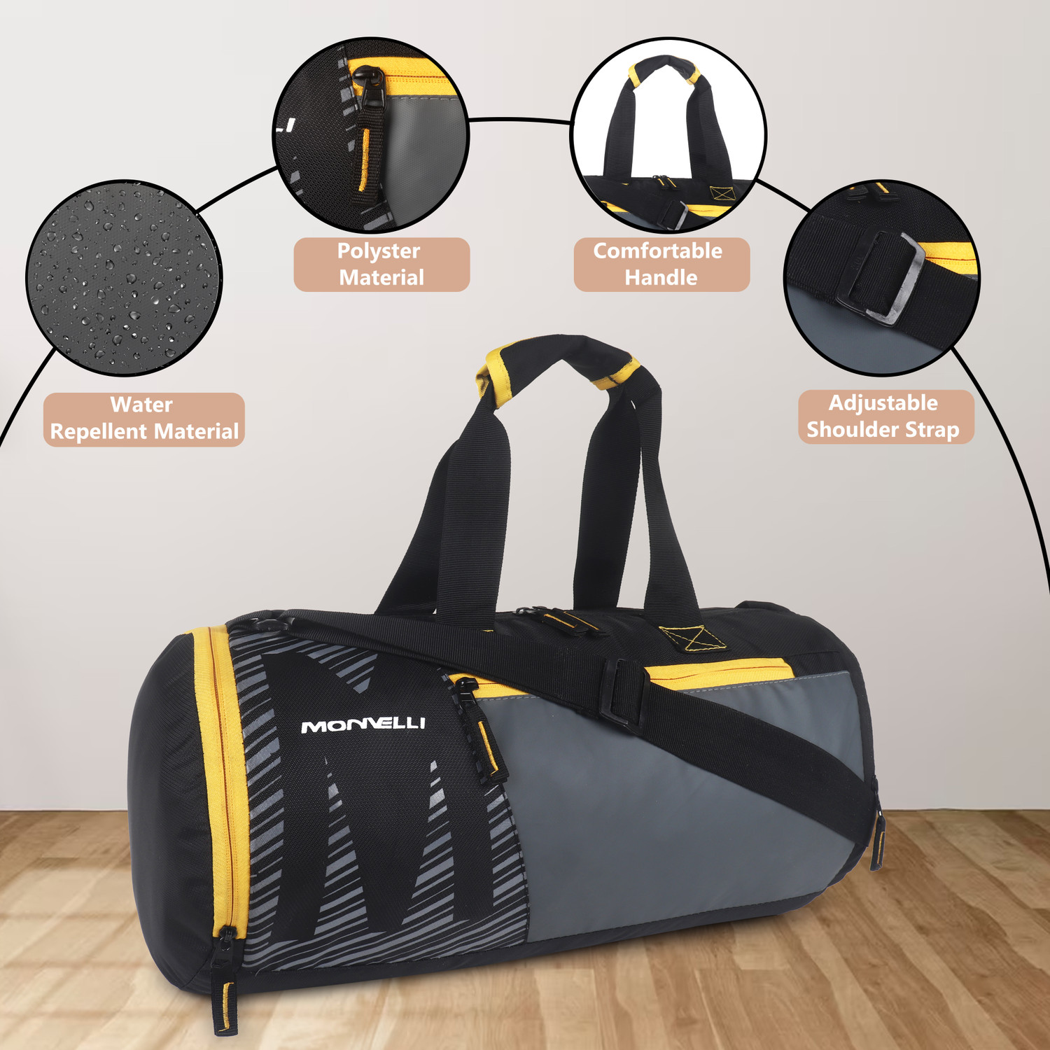 Image of MONVELLI Sweat In Style (Kit Bag)