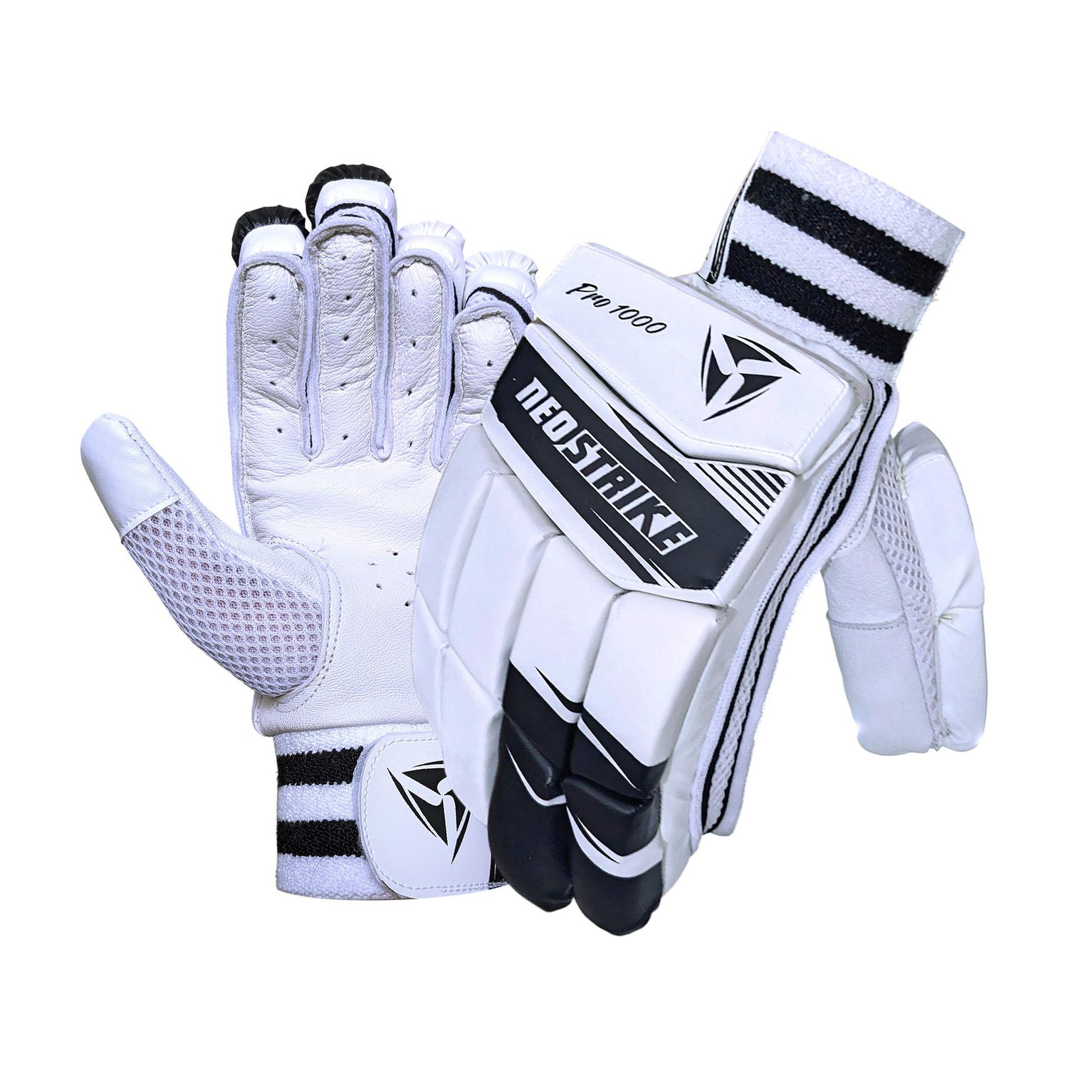 Neo Strike Pro 1000 Batting Gloves White - Image 6
