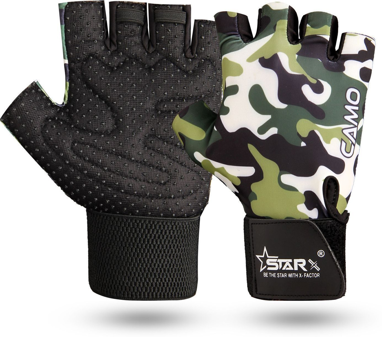 Image of MAYOR Mercury Gym Gloves Gym & Fitness Gloves (Black, Orange)