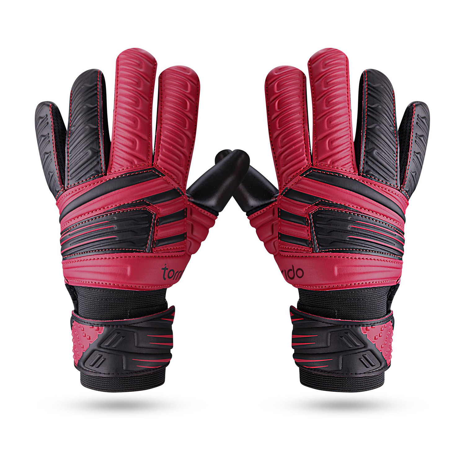 NIVIA Raptor Torrido Goalkeeping Gloves Black - Image 6