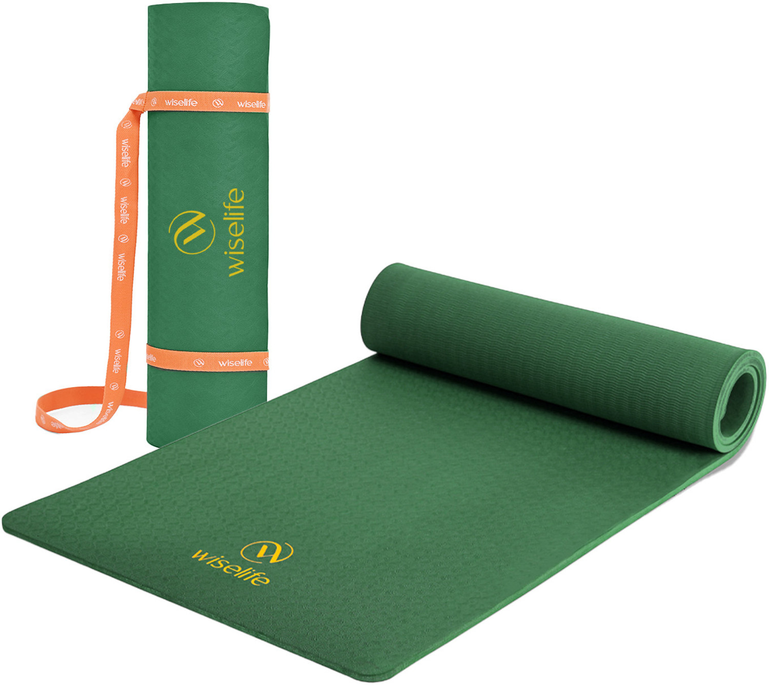 Image of CRSMAT Yoga Mat with Carry Bag for Men | Anti-Skid EVA Exercise Fitness Mat for Home Blue 4 mm Yoga Mat
