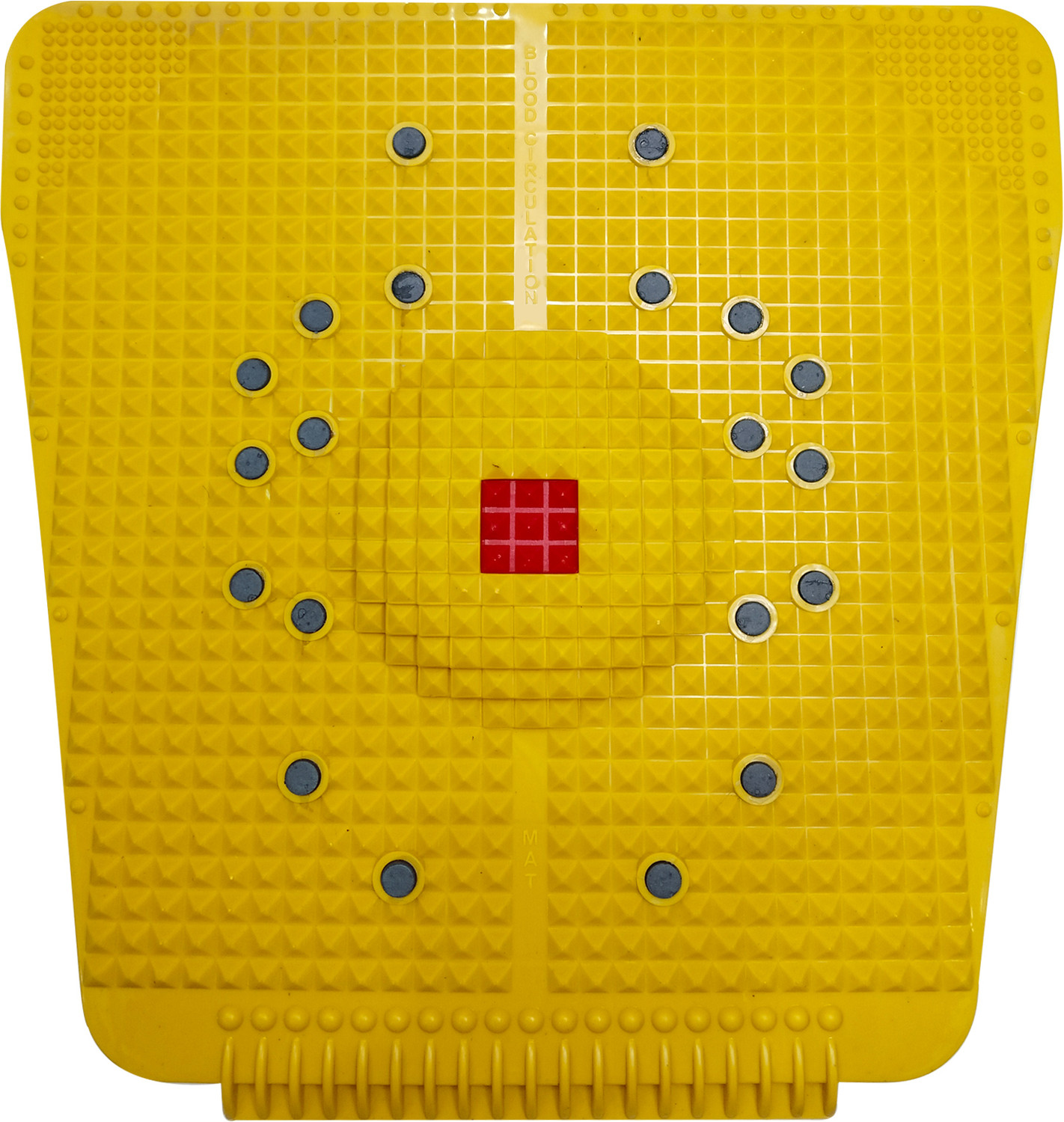 Image of BAREPEPE Yellow Acupressure Mat Yellow 10 mm Accupressure Mat