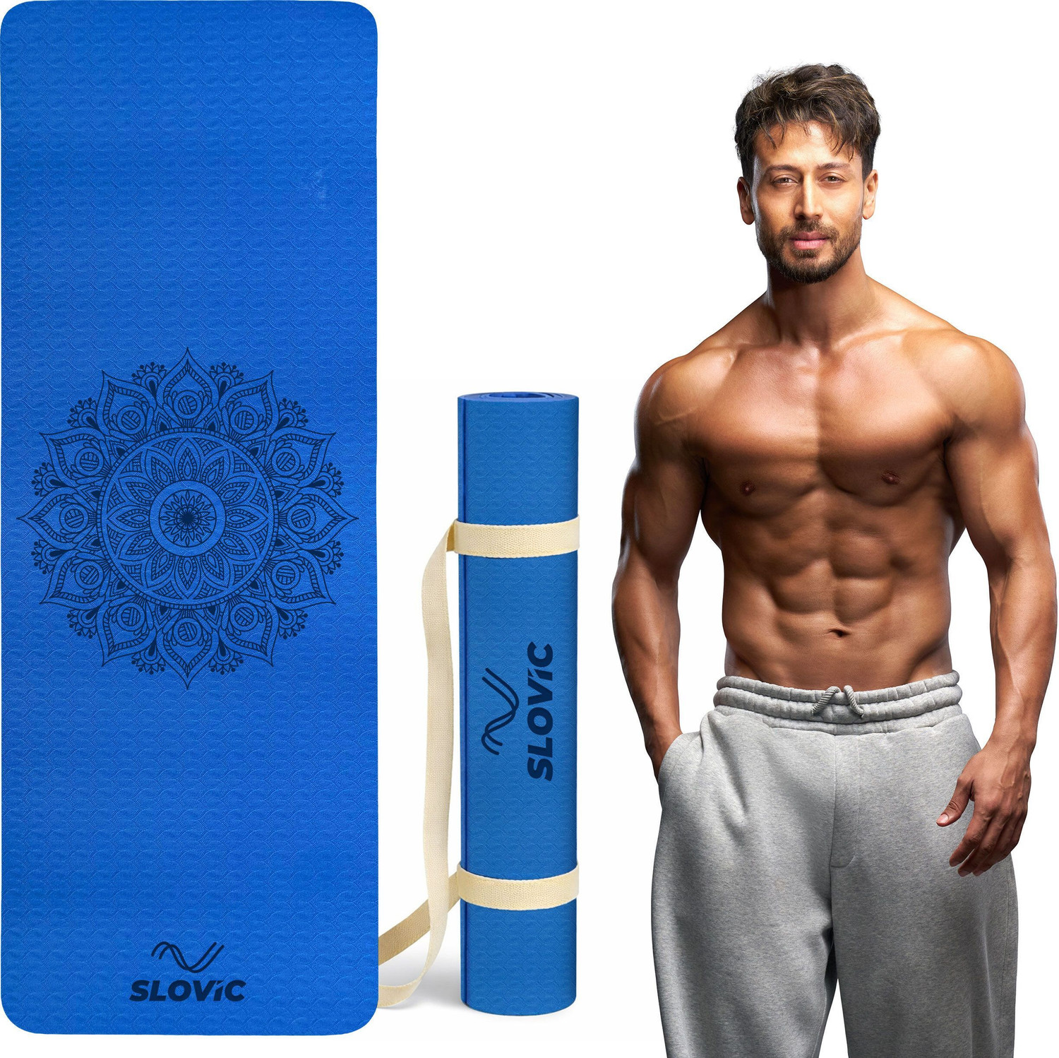 Image of hoin TPE Green 6 mm Yoga Mat