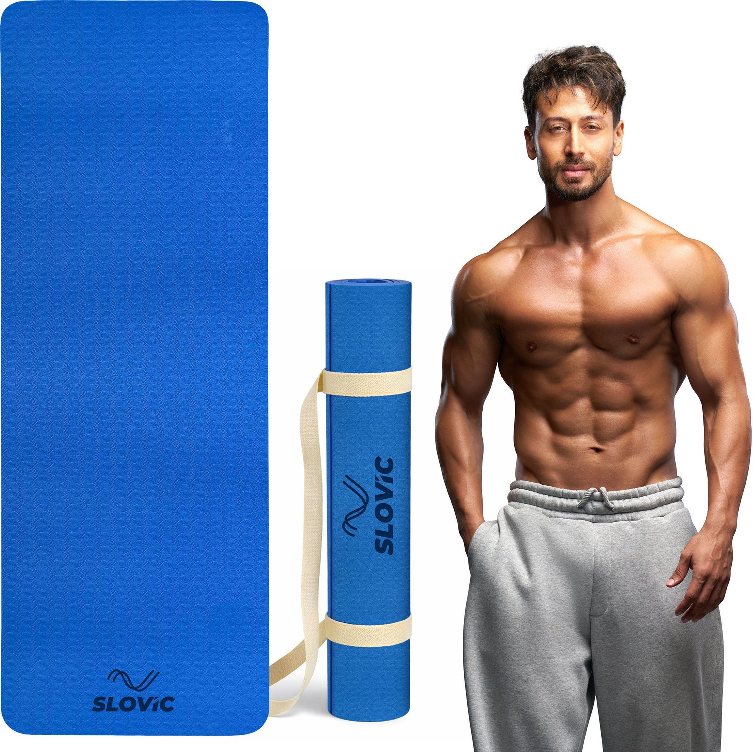 Image of hoin TPE Green 6 mm Yoga Mat