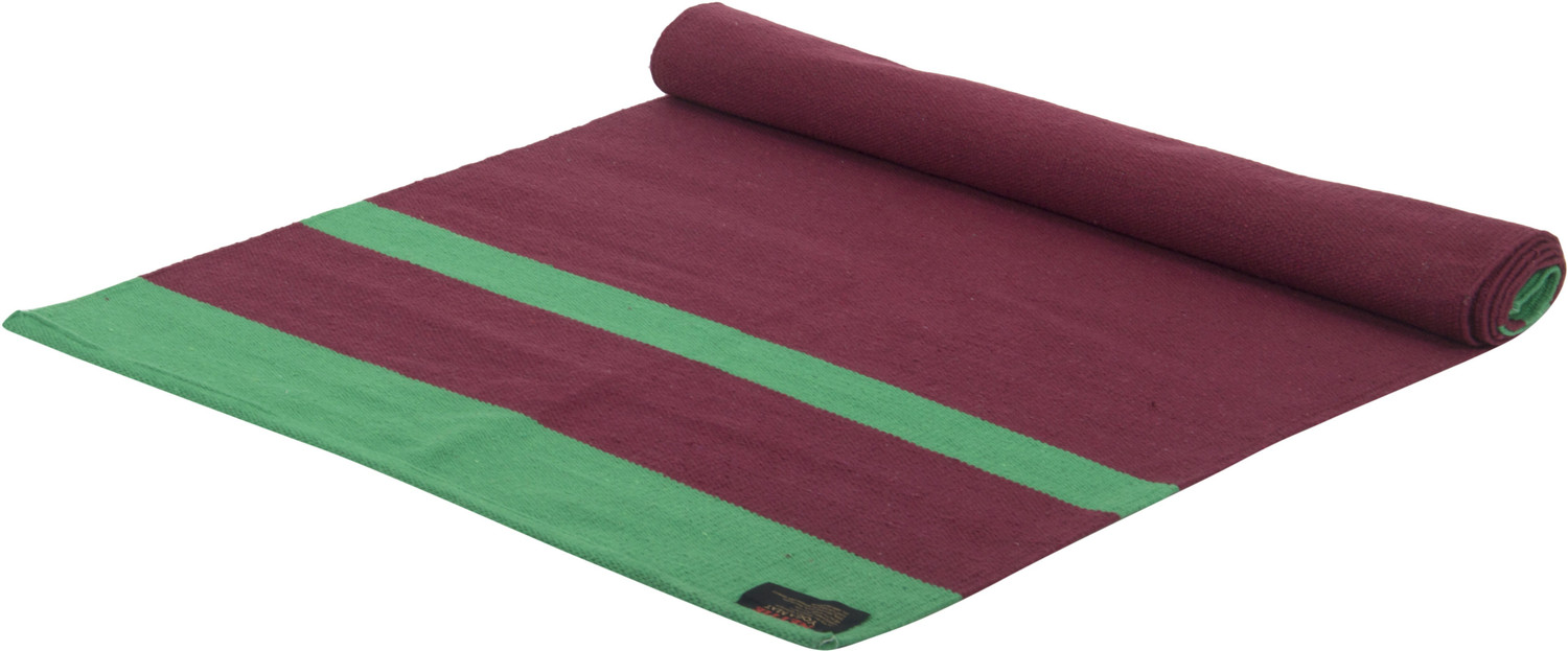 Image of CRSMAT Yoga Mat with Carry Bag for Men | Anti-Skid EVA Exercise Fitness Mat for Home Blue 4 mm Yoga Mat