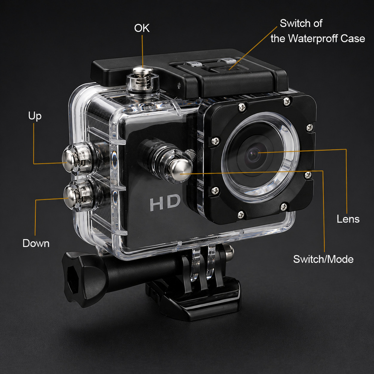 NextFrame Mini 2K Action Camera - Image 6