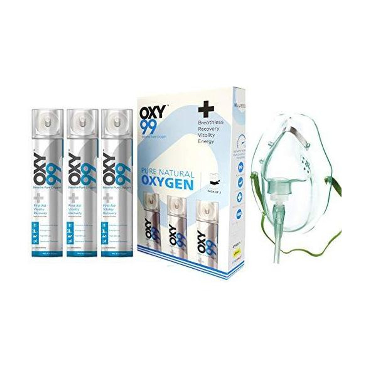 Image of OXY99 portable oxygen 1 can Oxygen Cylinder