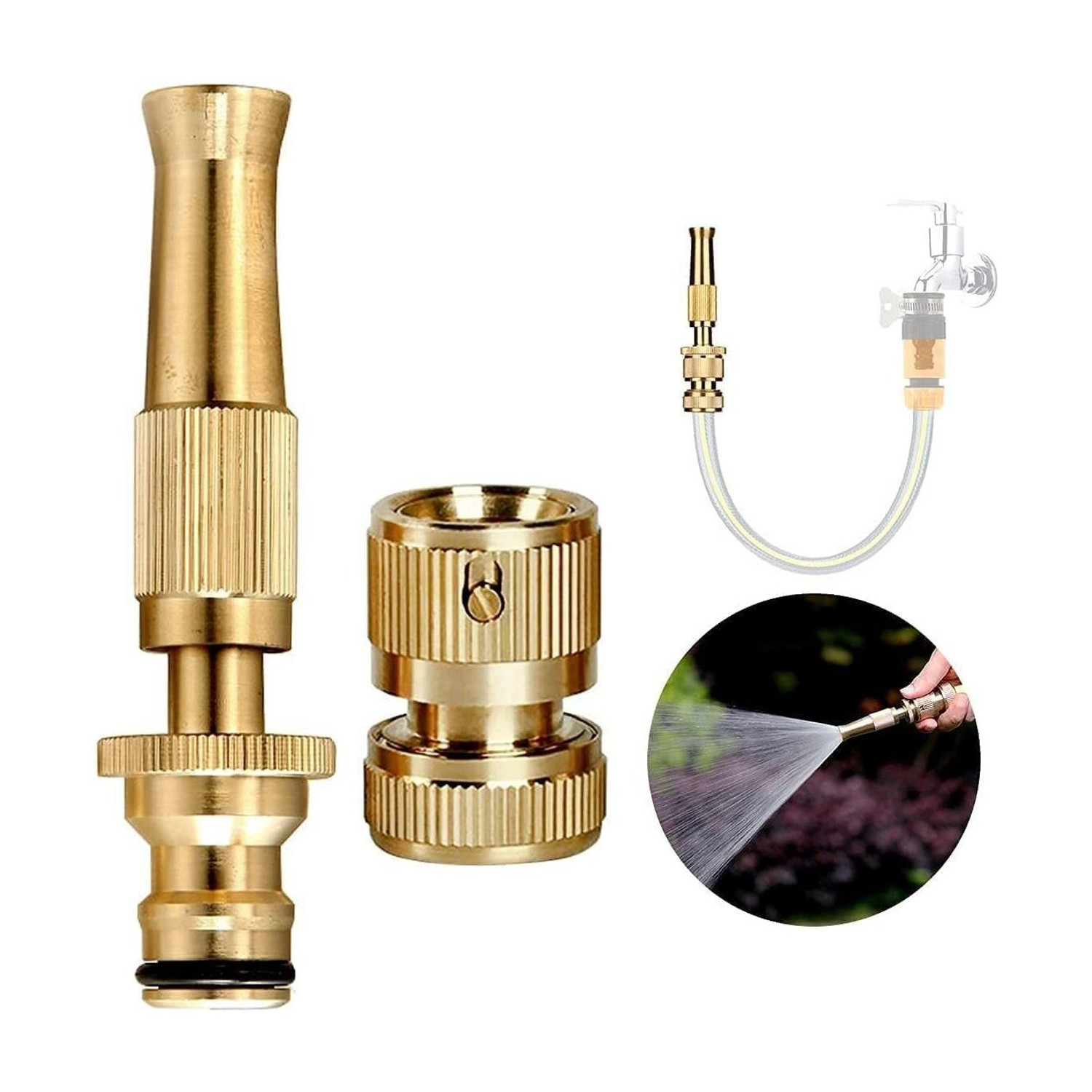 BloomiX Brass Nozzle Water Spray Gun - Image 6