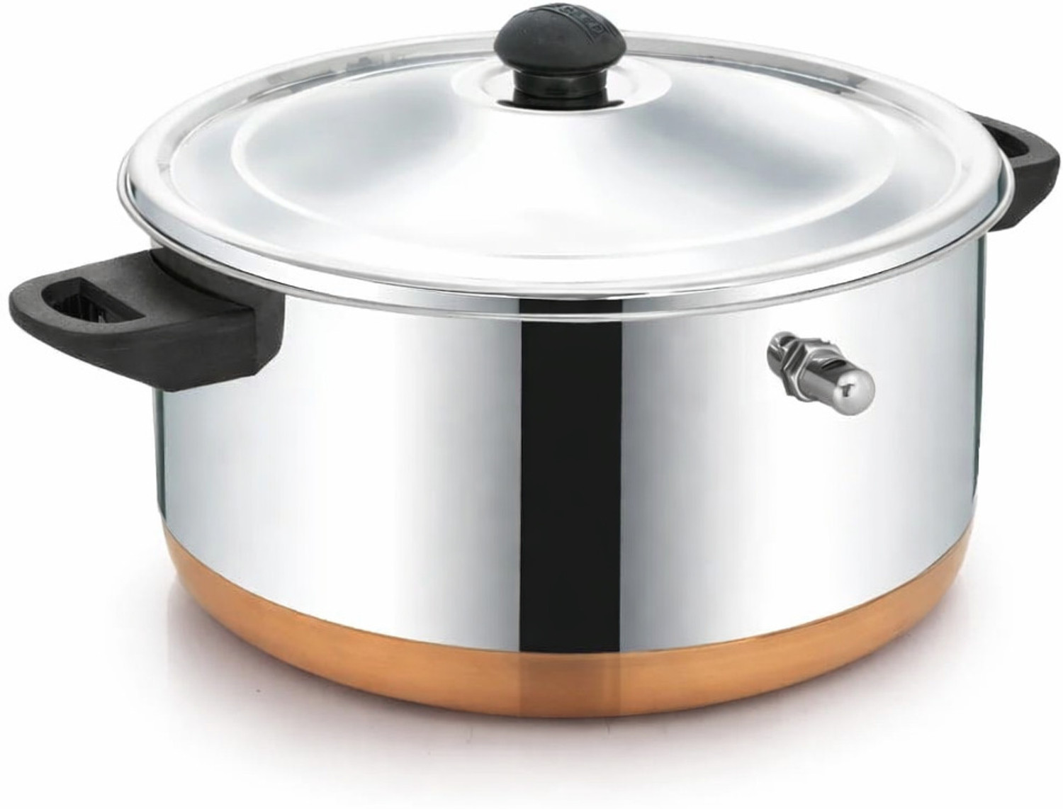Image of Rakesh Gold Stainless Steel cooker container, cooker separator for 3 Litre Inner Lid Cooker Stainless Steel Steamer (3 L)