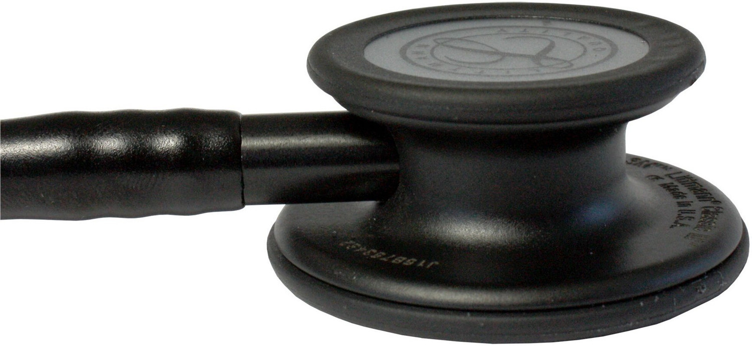 Image of 3M Littmann Classic III Monitoring Stethoscope, Black Edition Classic III 5803 Stethoscope (Black)