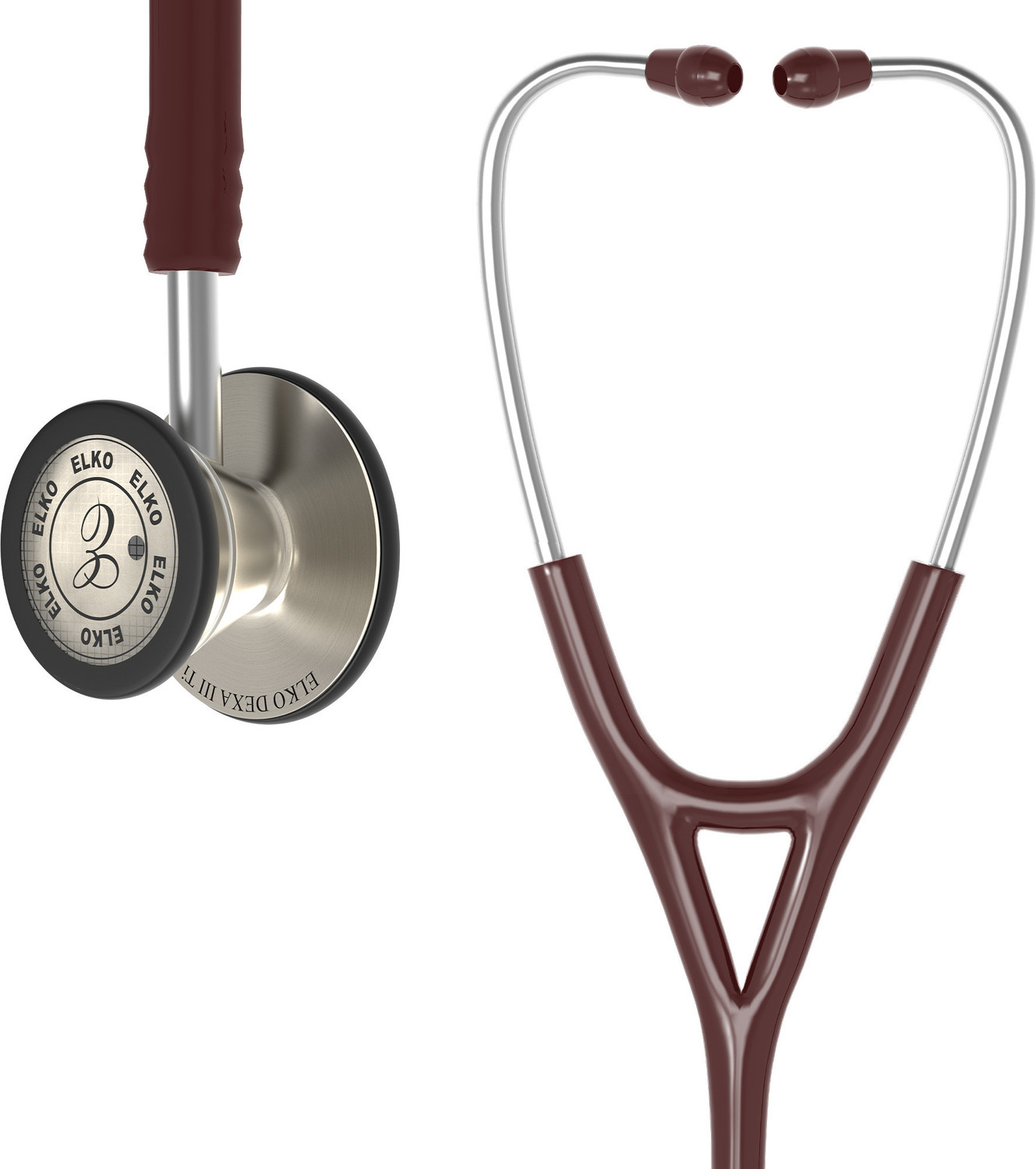 ELKO EL-250 DEXA III TI Titanium Dual Head Stethoscope - Image 6