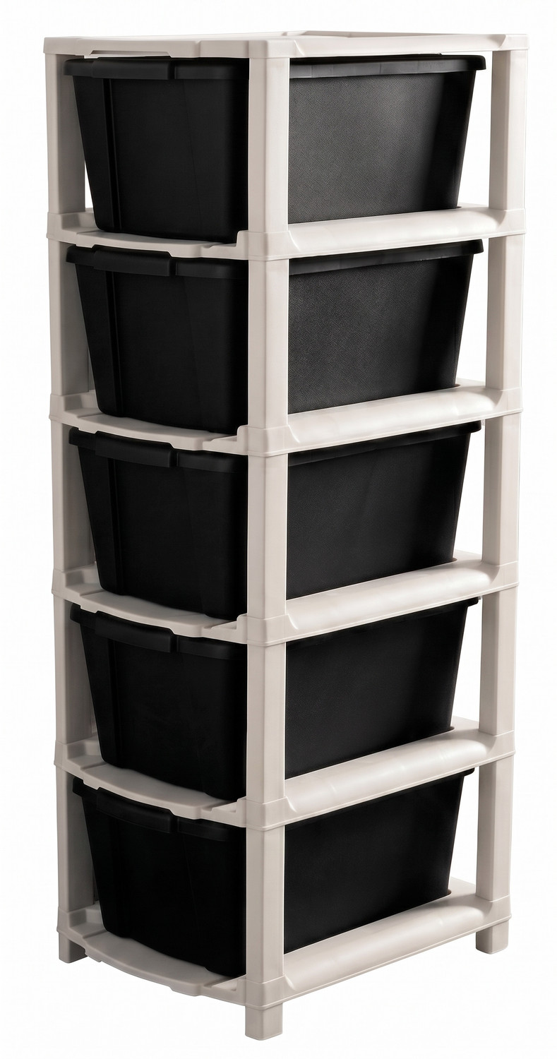Image of MAXTID multi layer Storage Cabinet for Neat Arrangement Storage Box (Pink)