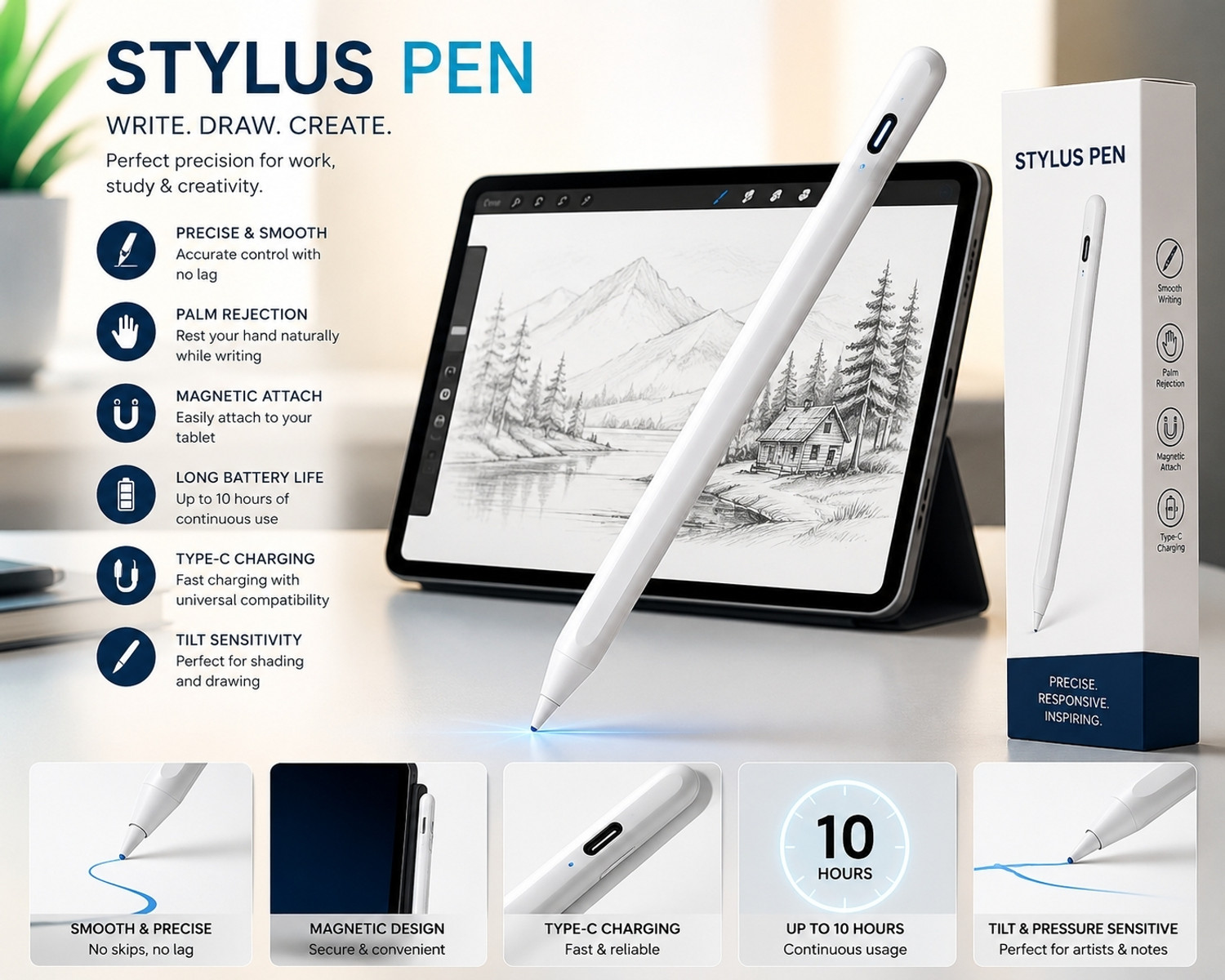 SmartPen Universal Active Stylus Pen - Image 5