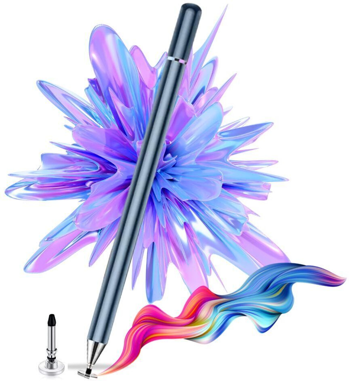 Image of DPENTOUCH stylus pen / active pencil for ipad tilt sensor and sensitivity Stylus (White)