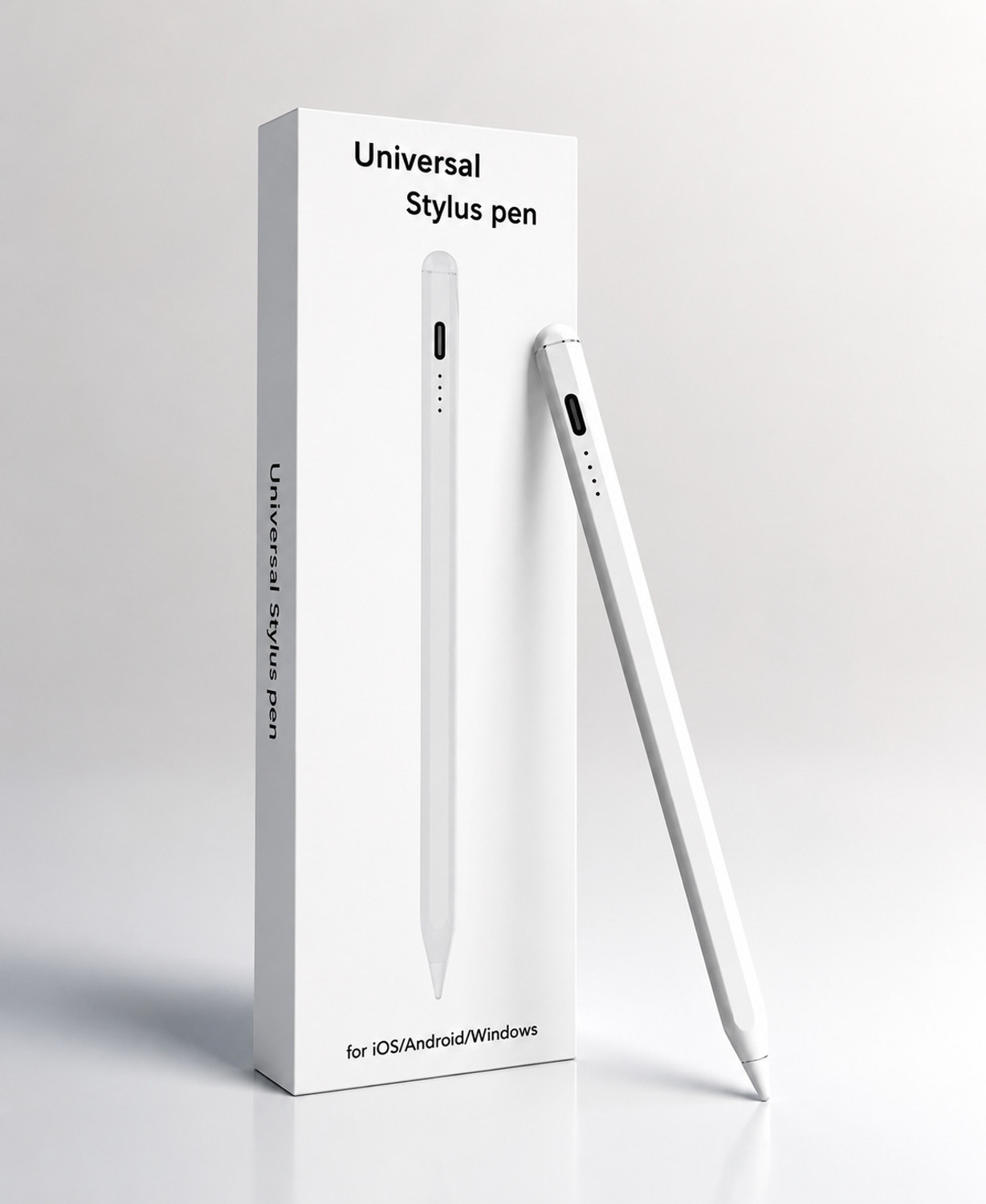 Image of DPENTOUCH stylus pen / active pencil for ipad tilt sensor and sensitivity Stylus (White)