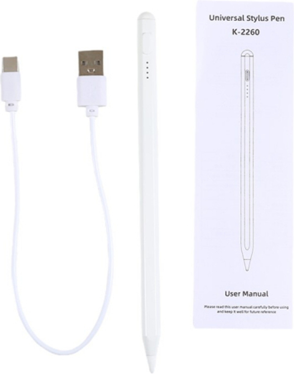 Image of DPENTOUCH stylus pen / active pencil for ipad tilt sensor and sensitivity Stylus (White)