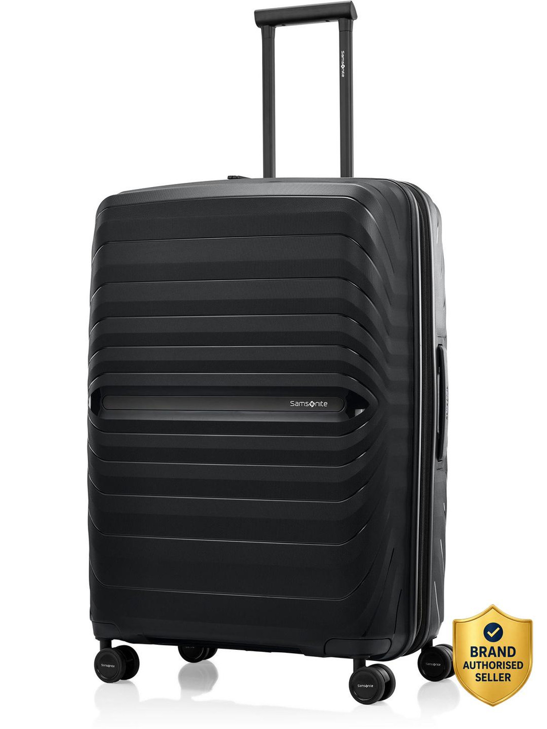 Image of SAMSONITE Large Check-in Suitcase (75 cm) 8 Wheels - Octolite Neo Expandable Large Check-In Trolley Bag - Black