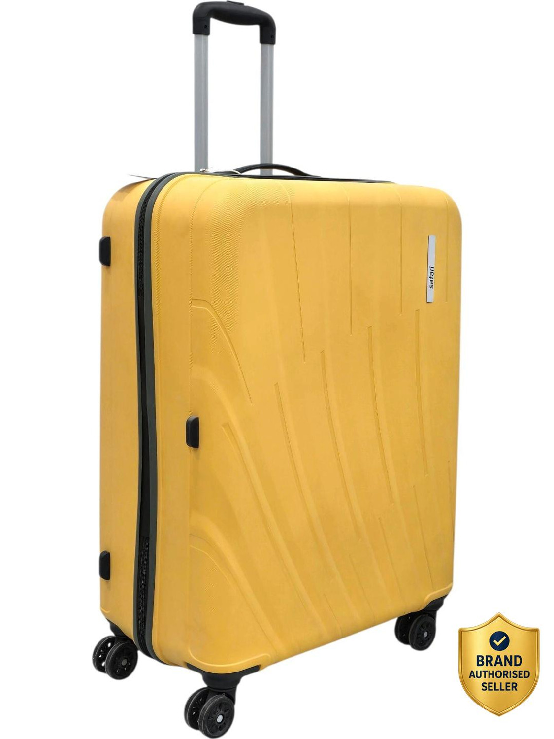 Image of SAFARI Large Check-in Suitcase (75 cm) 8 Wheels - CAIRO 75 - Yellow