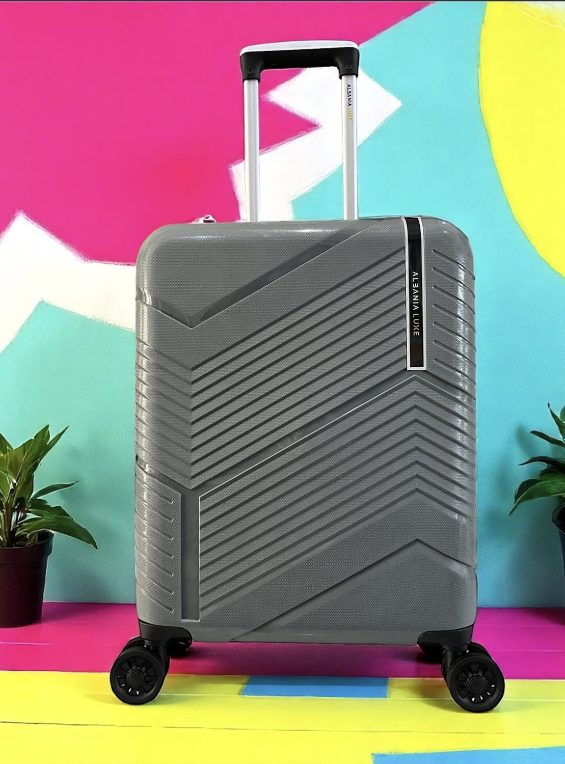 Image of SAFARI Small Cabin Suitcase (55 cm) 8 Wheels - CAIRO 55 - Green