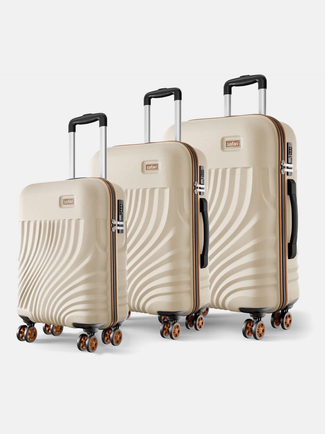 SAFARI KEPLAR 4W Cabin & Check-in Set 8 Wheels - 30 inch