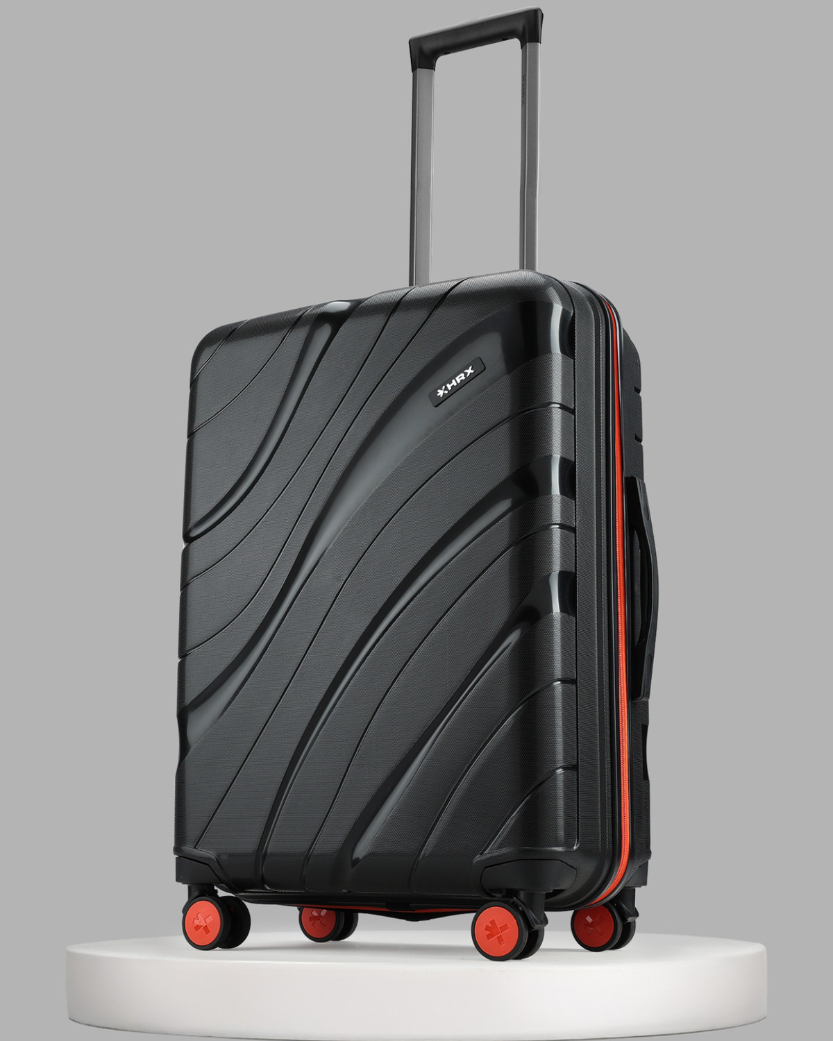 HRX by Hrithik Roshan Madrid Check-in Suitcase 8 Wheels - 26 inch