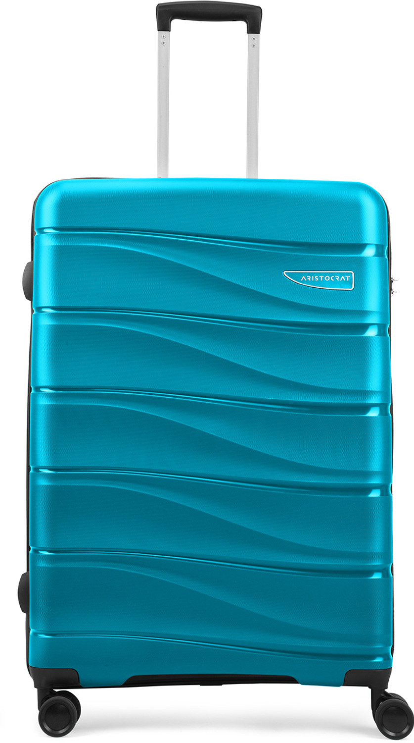 Image of ARISTOCRAT Hard Body Set of 2 Luggage 8 Wheels - Olympus Set of 2 (Small 55cm | Large 77cm) - Trolley Bag - Teal