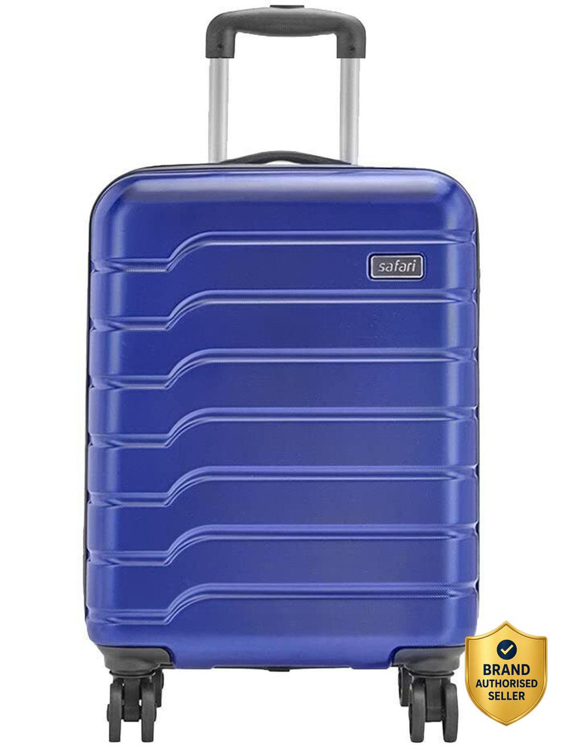 Image of SAFARI Large Cabin & Check-in Set (79 cm) 4 Wheels - OZONETSA - Blue