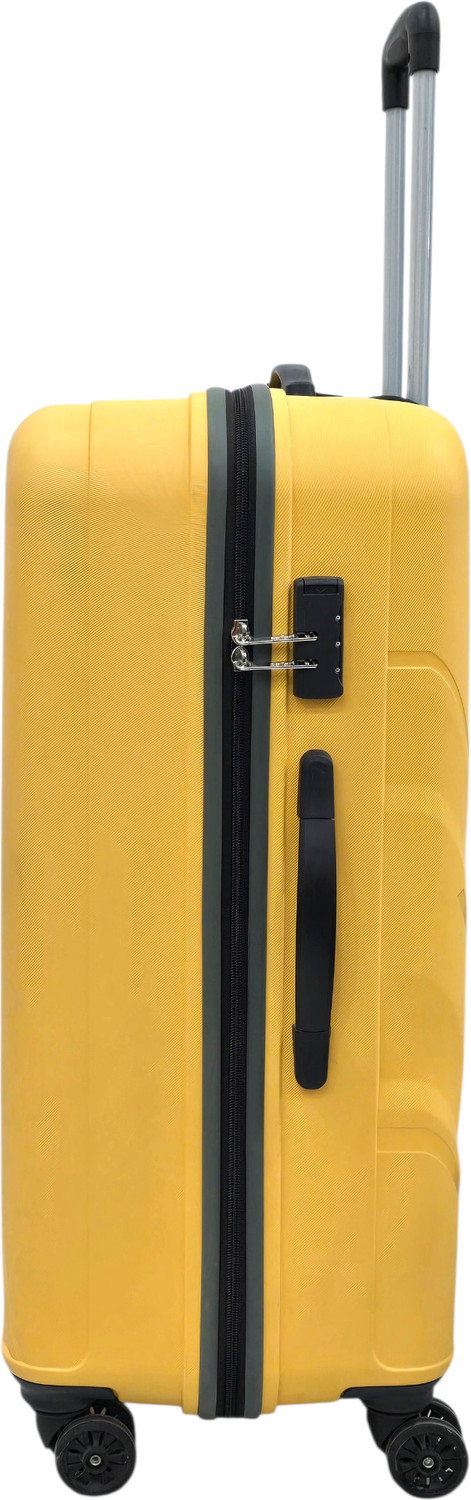 Image of SAFARI Large Check-in Suitcase (75 cm) 8 Wheels - CAIRO 75 - Yellow