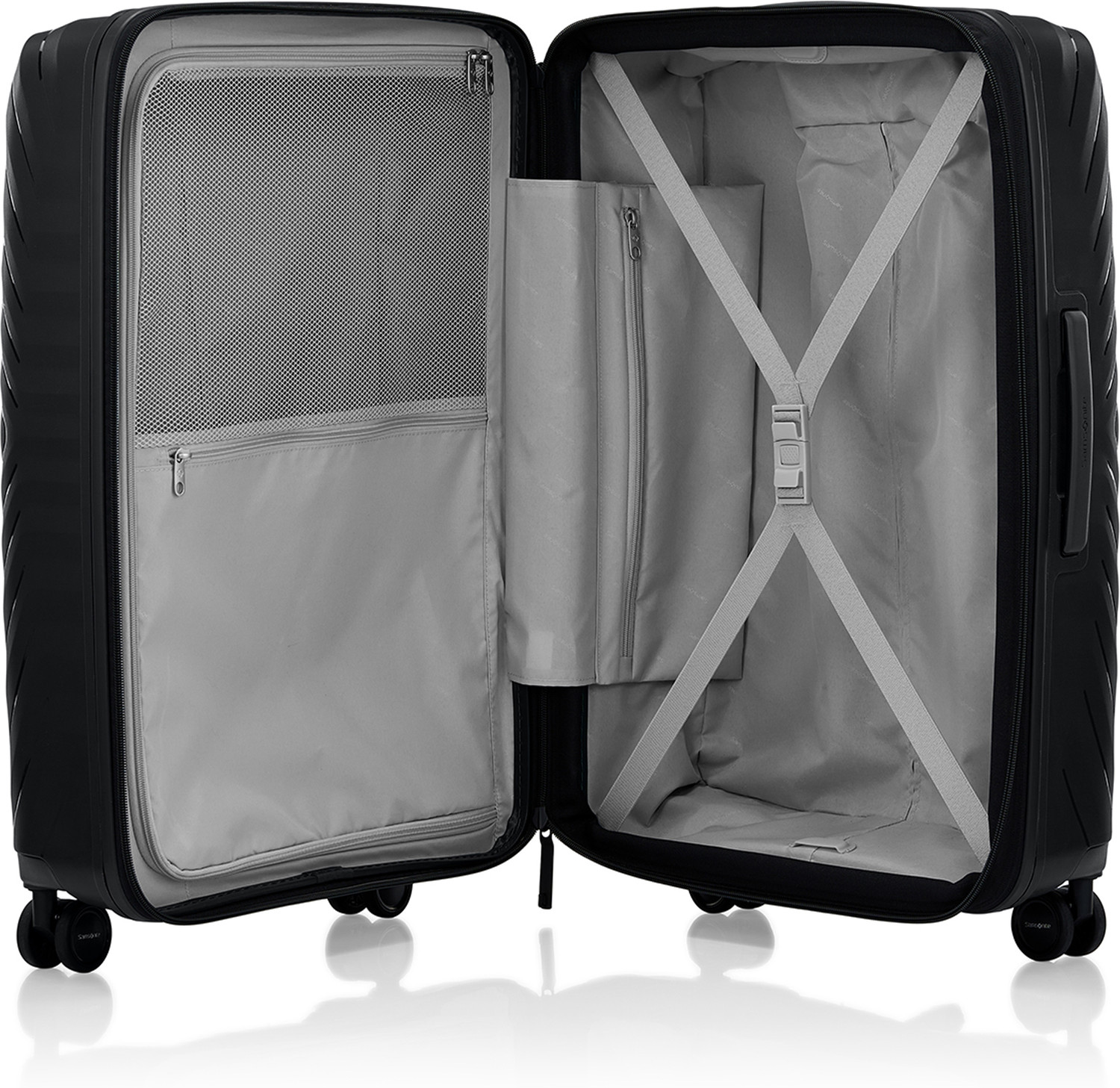 Image of SAMSONITE Large Check-in Suitcase (75 cm) 8 Wheels - Octolite Neo Expandable Large Check-In Trolley Bag - Black