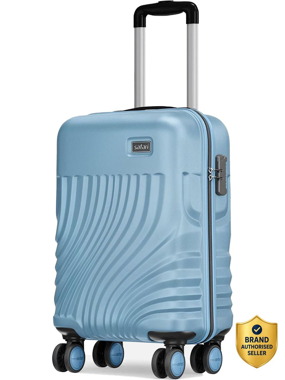 Image of SAFARI Medium Check-in Suitcase (69 cm) 4 Wheels - TITANIUM 69 4W ELECTRIC TEAL - Teal