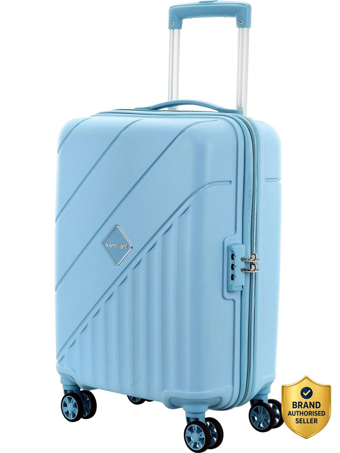 Image of AMERICAN TOURISTER Small Cabin Suitcase (59 cm) 4 Wheels - PETRO - Blue
