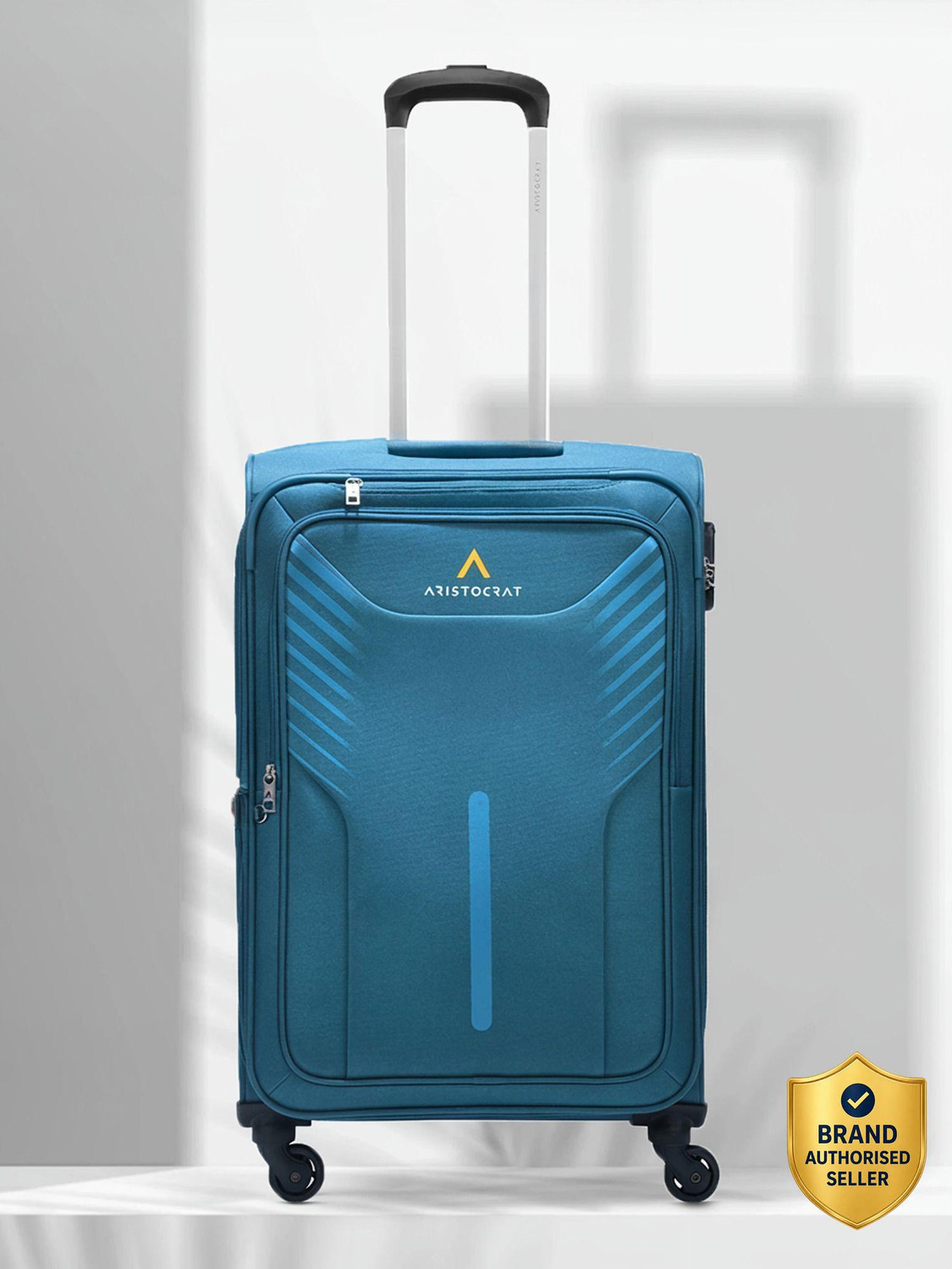 Image of ARISTOCRAT Large Check-in Suitcase (75 cm) 4 Wheels - SERA 75 ( LARGE SIZE ) - Brown