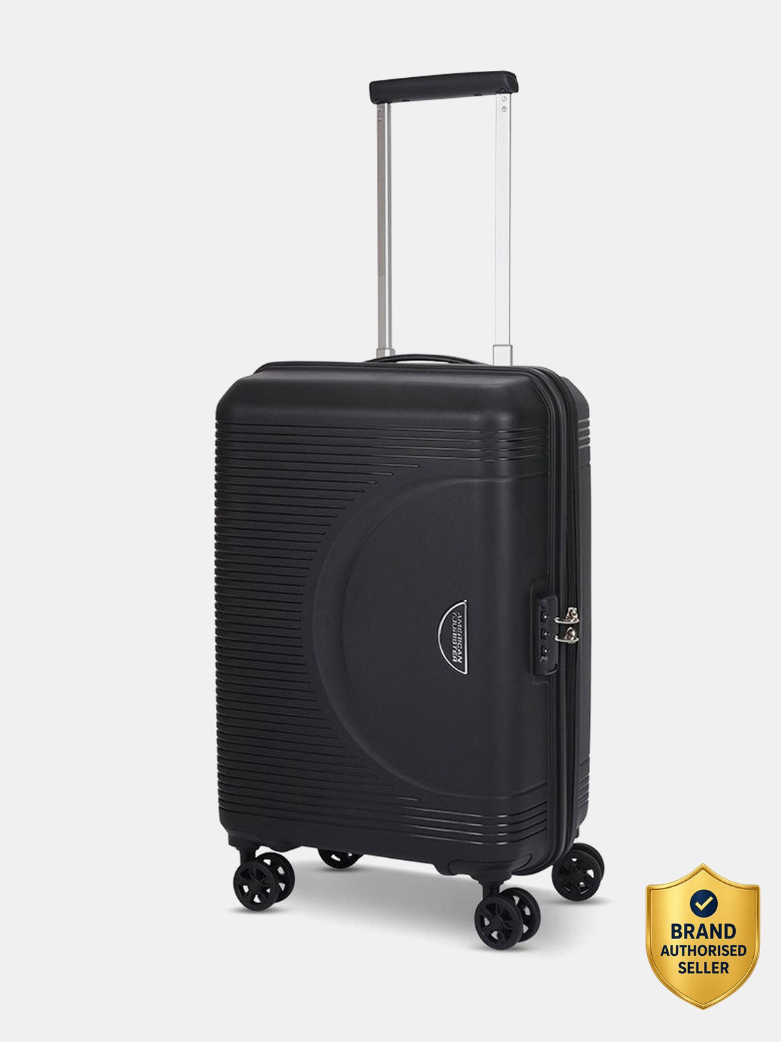 American Tourister Hemis 21 inch Black Suitcase - Image 1