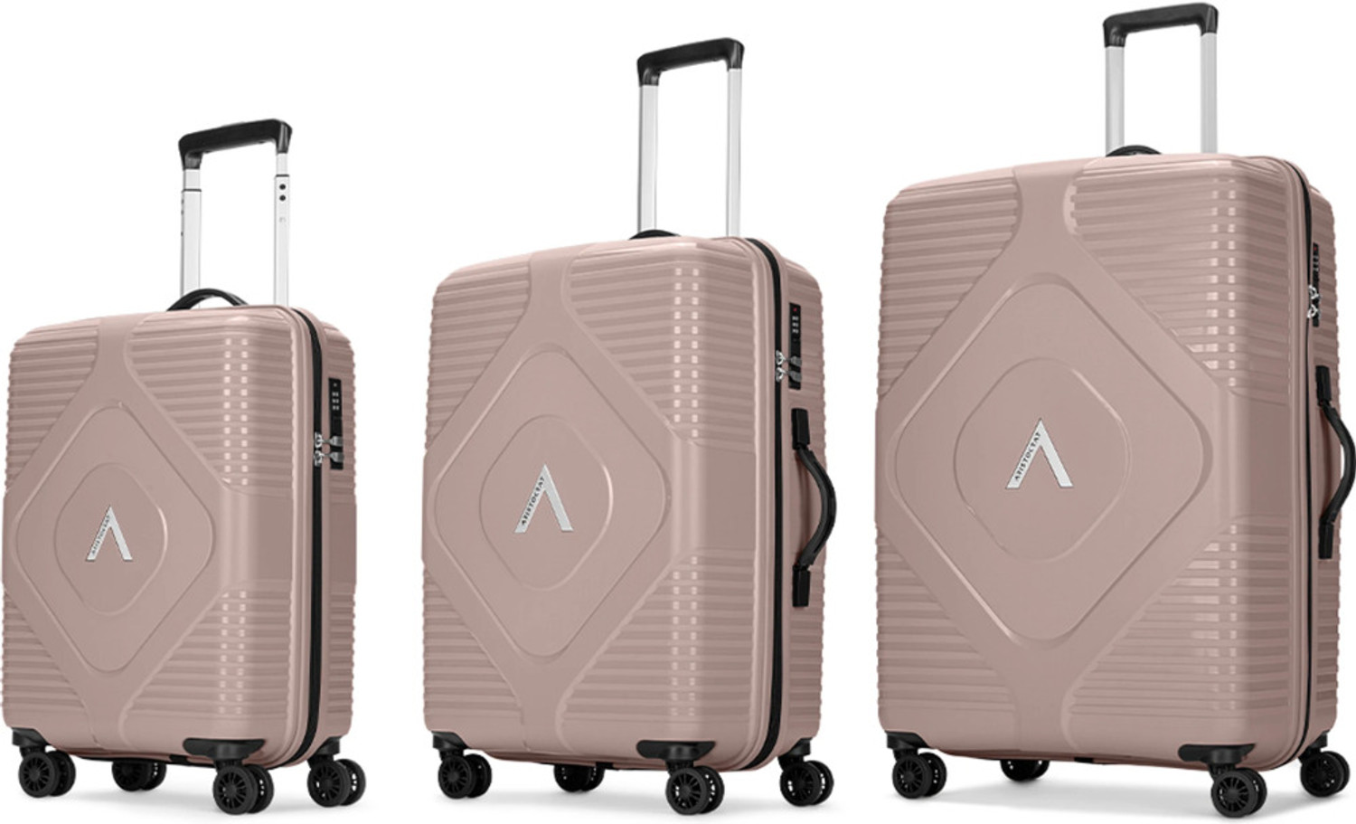 Image of ARISTOCRAT Large Check-in Suitcase (75 cm) 4 Wheels - SERA 75 ( LARGE SIZE ) - Brown