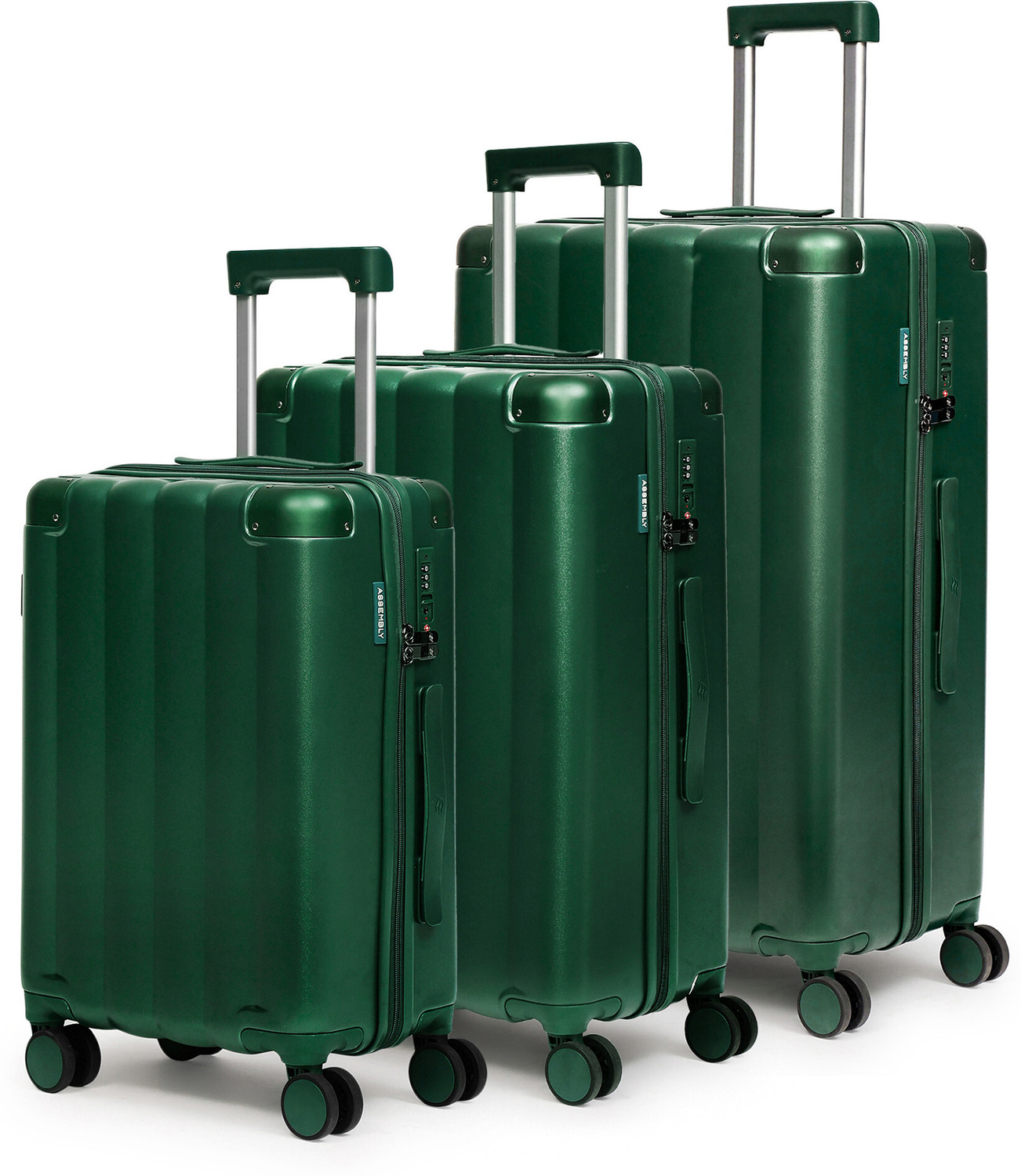 Image of Assembly Small Cabin Suitcase (36 cm) 8 Wheels - Premium Polycarbonate Hardsided luggage 20 inch and TSA Lock for Flights Travel - Beige